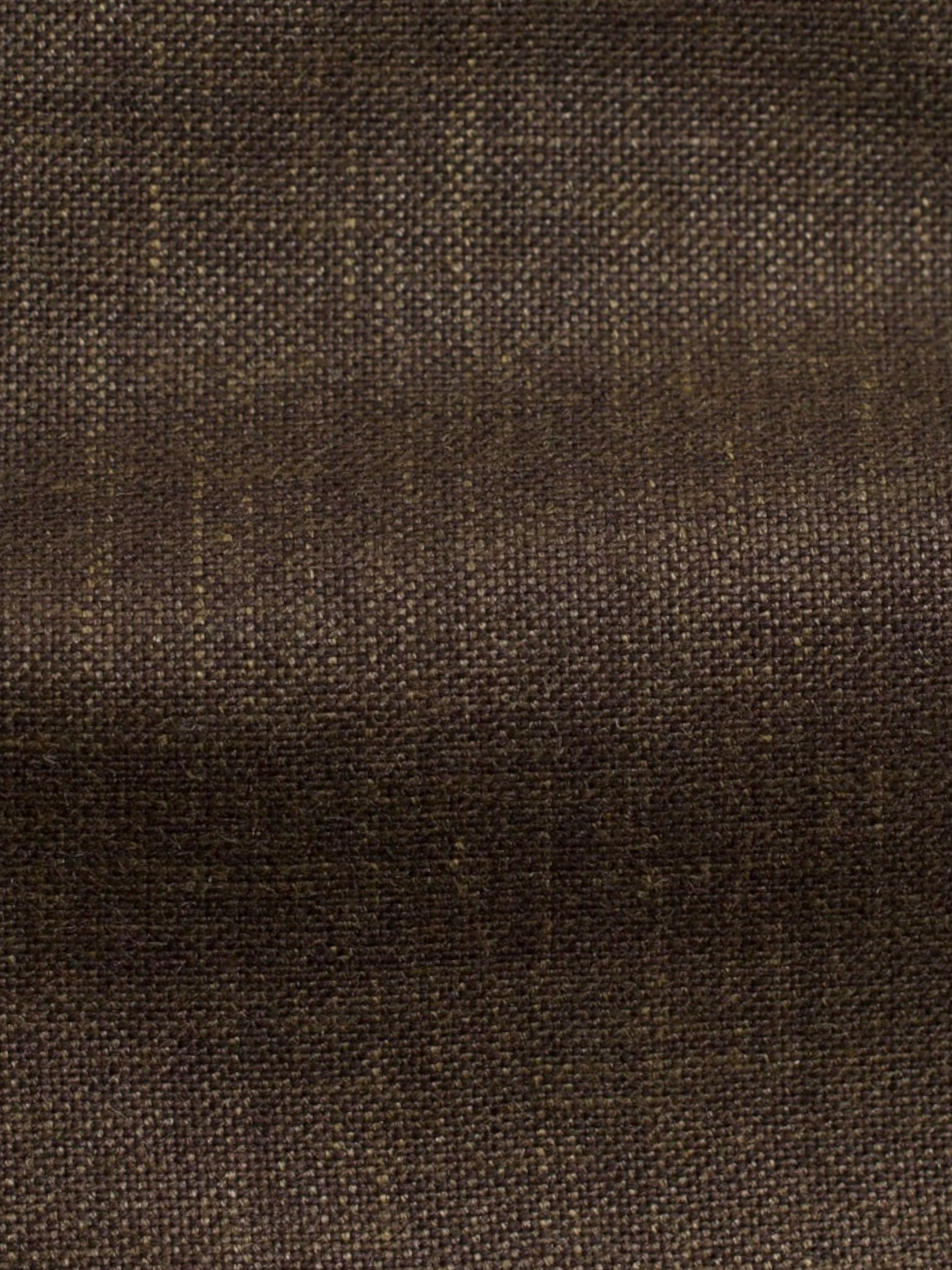 Corneliani Brown Wool, Silk & Linen Pinpoint Summer Jacket