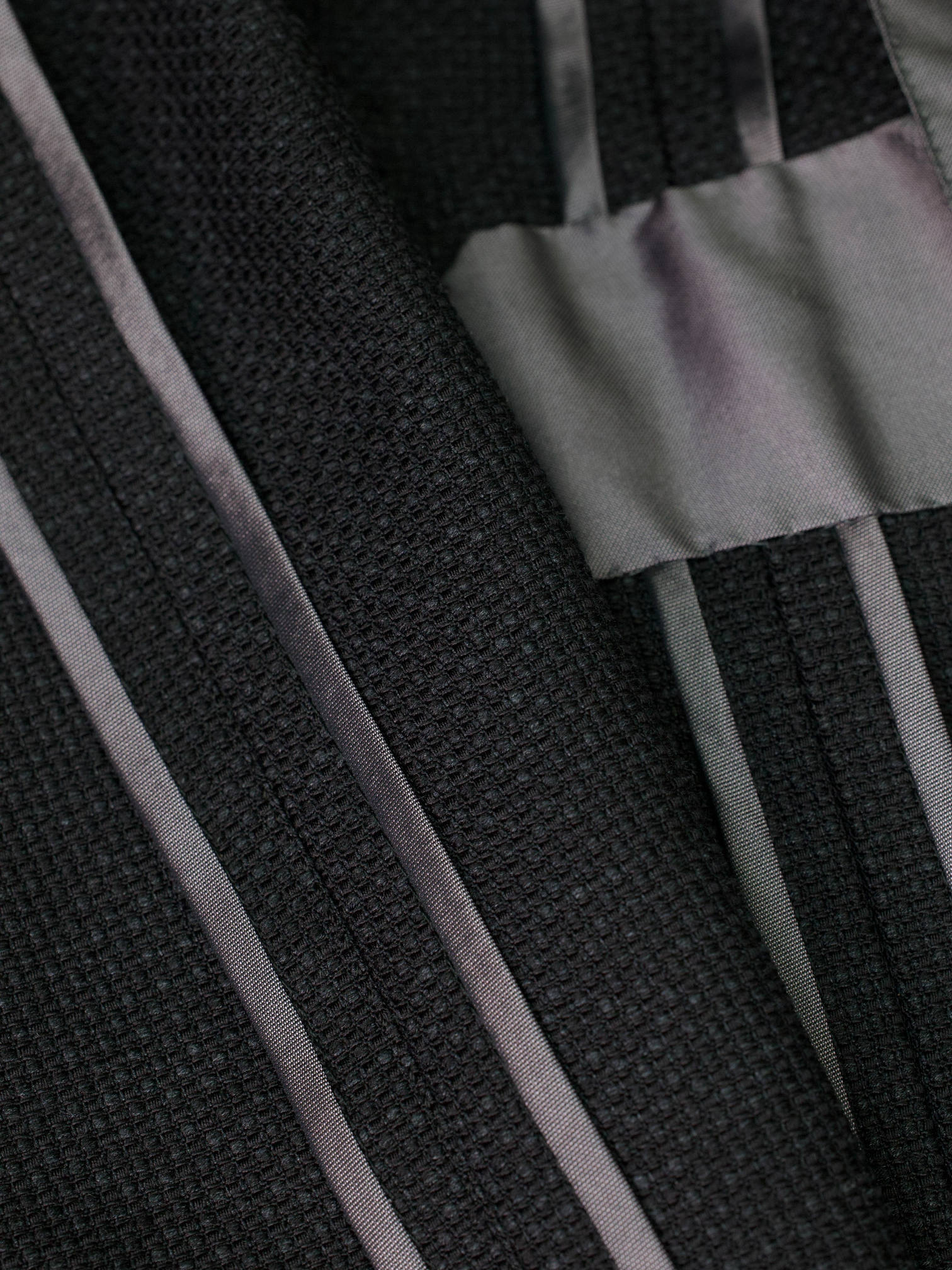 Tom Ford Black Silk & Cotton Micro-Structure Spencer Jacket
