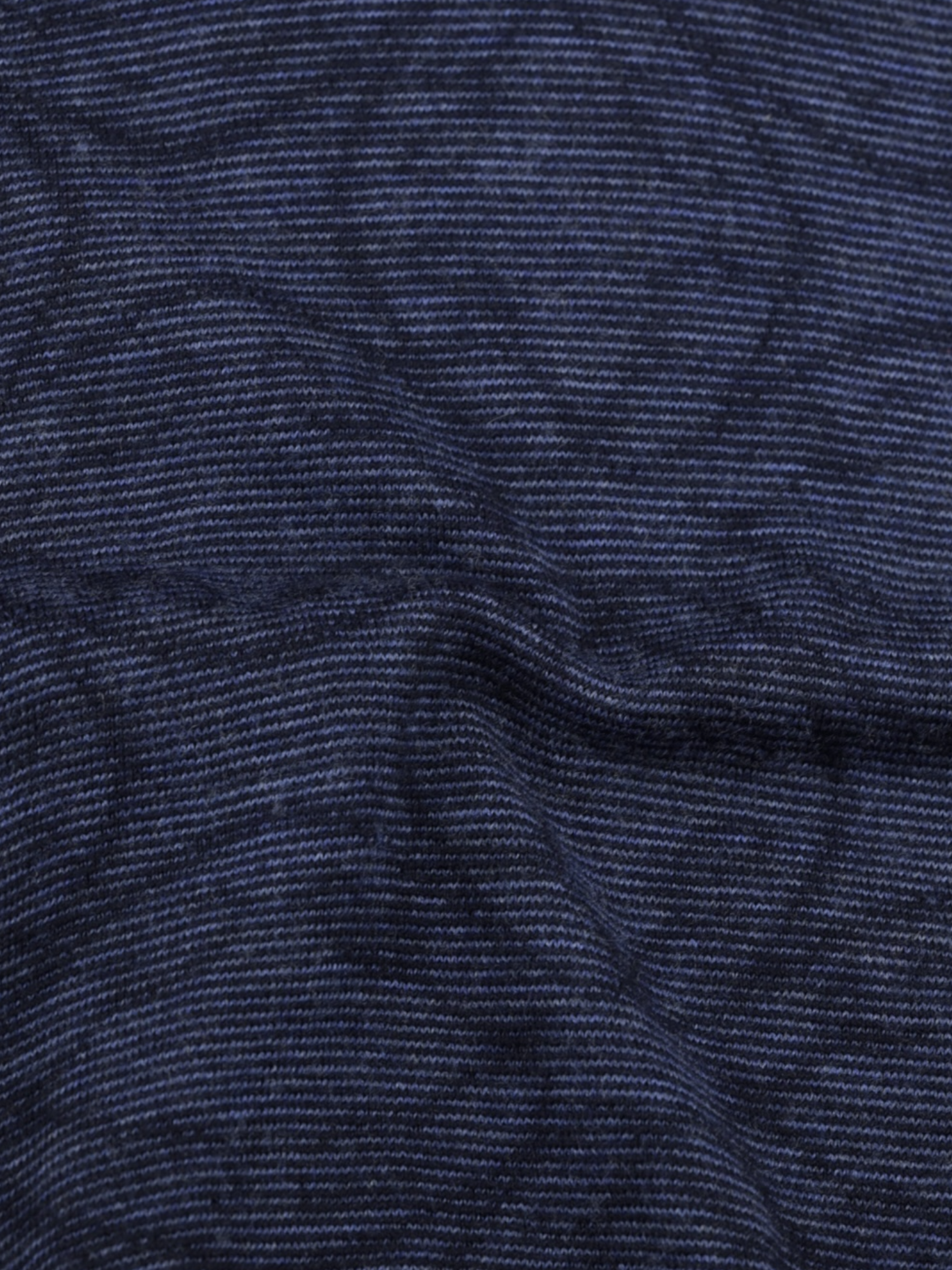 Brioni Dark Blue Fine-Wool Embroidered Long-Sleeve Polo