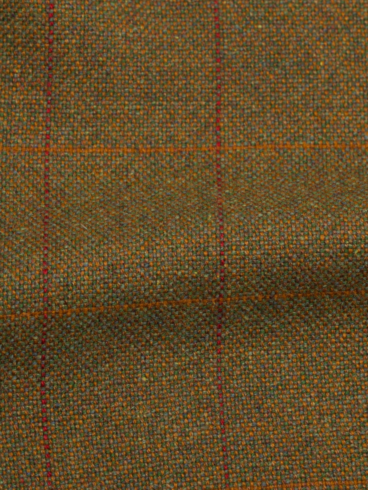 Brioni Light Brown & Multicolor Pure-Cashmere Windowpane Jacket