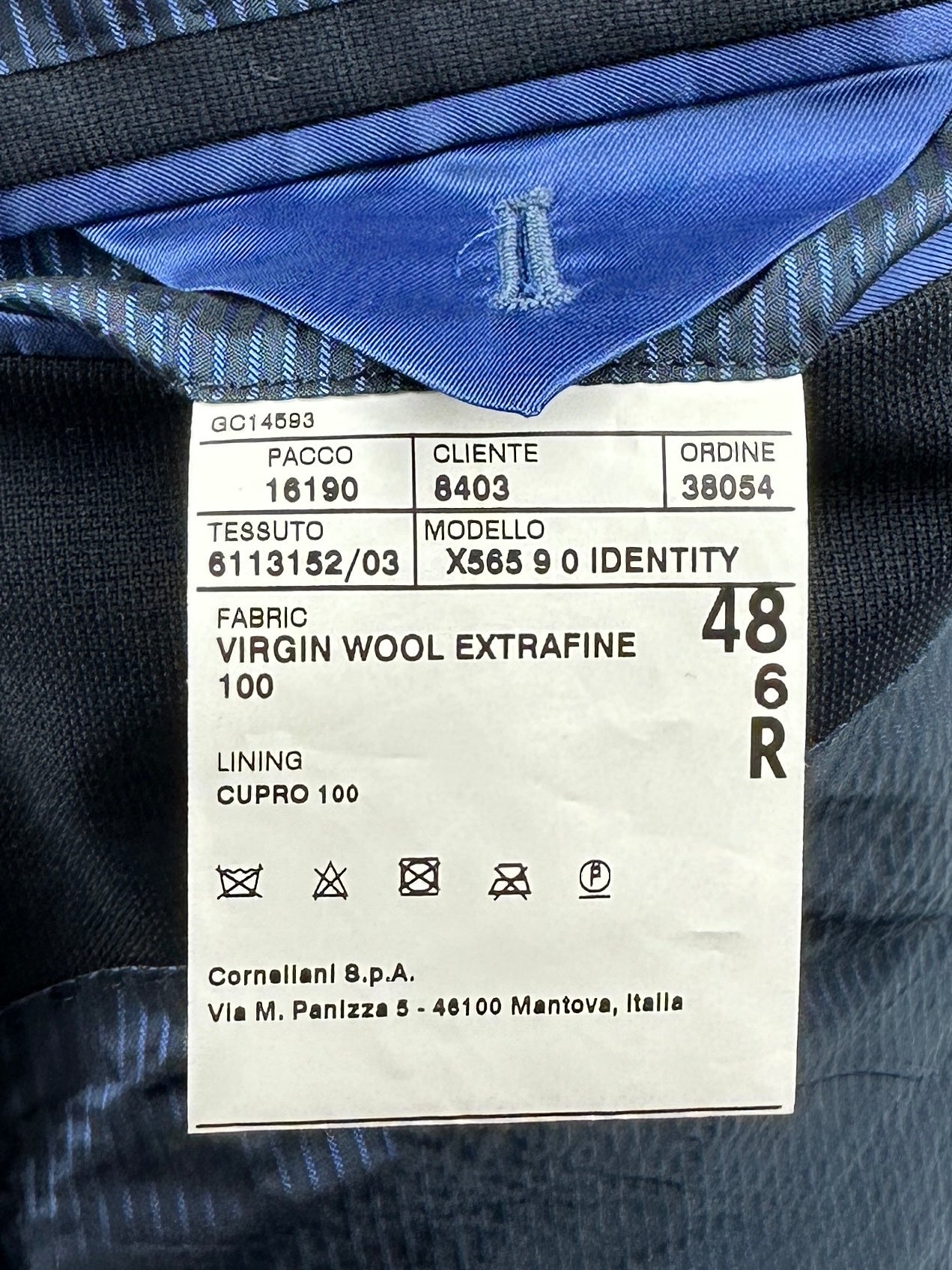 Corneliani ID Navy Vespa Jacket