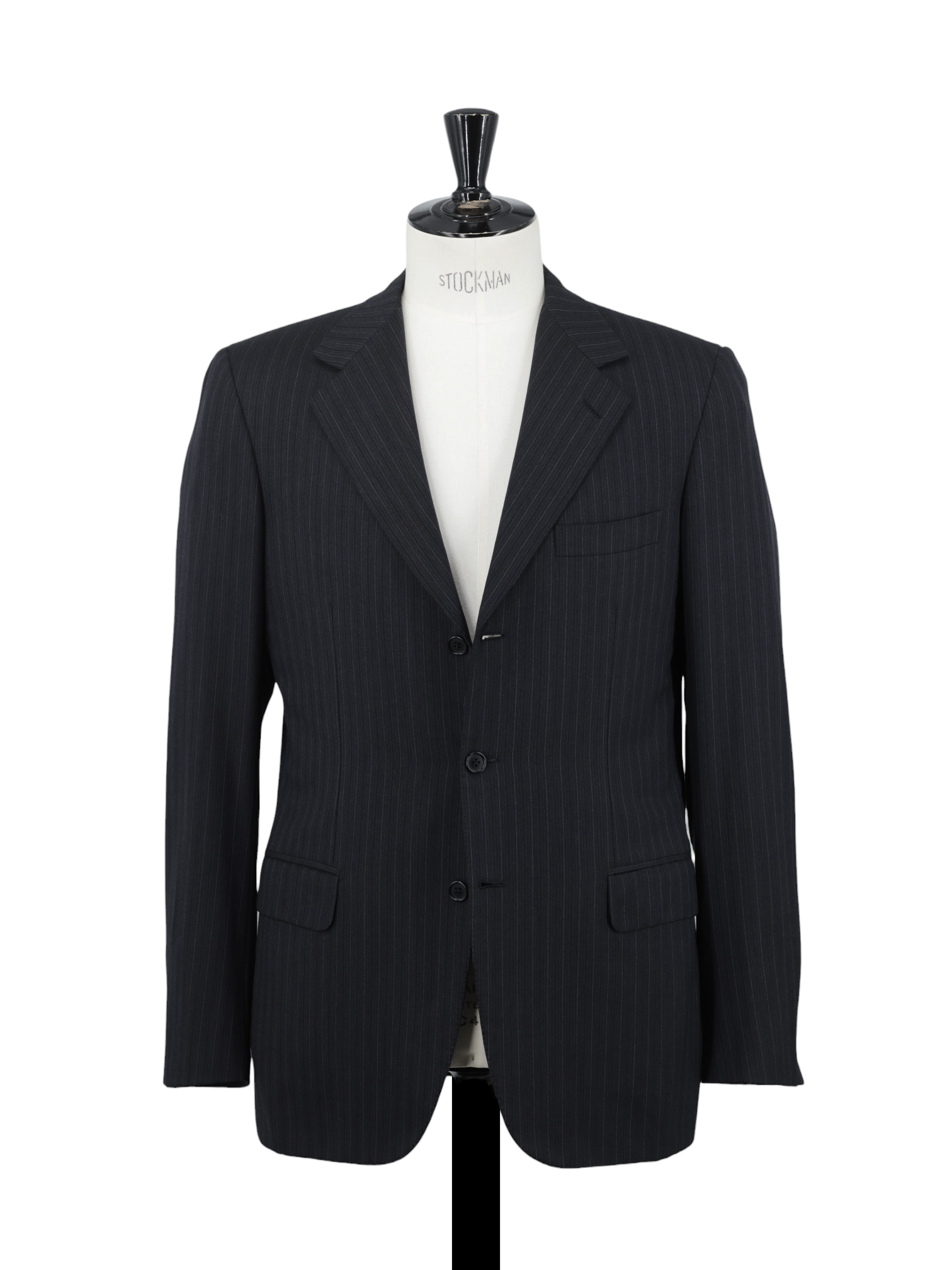 Brioni Dark Grey Escorial-Wool Multi-Pinstripe Nomentano Suit