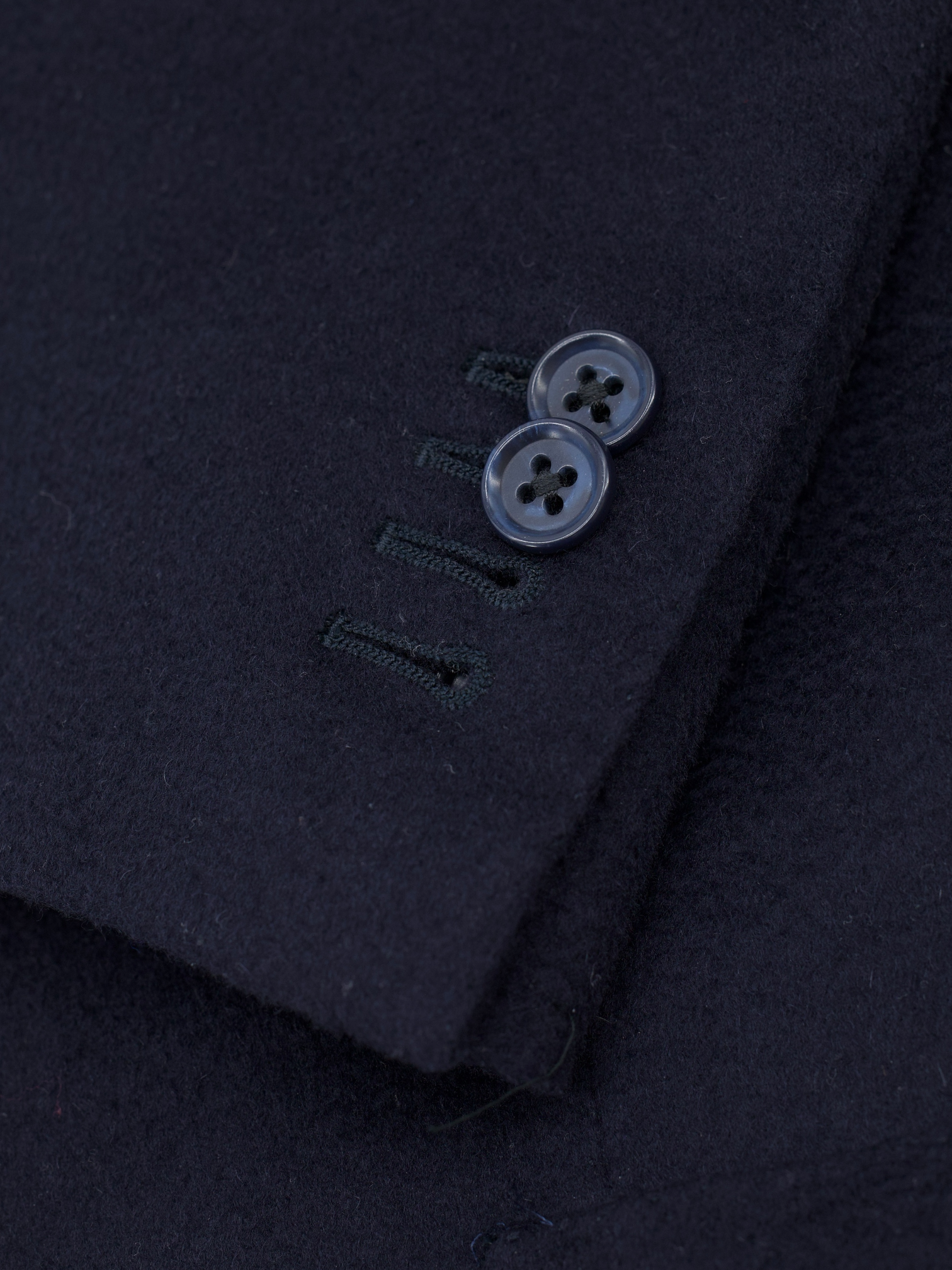 Corneliani Navy Virgin-Wool Vespa Coat Jacket