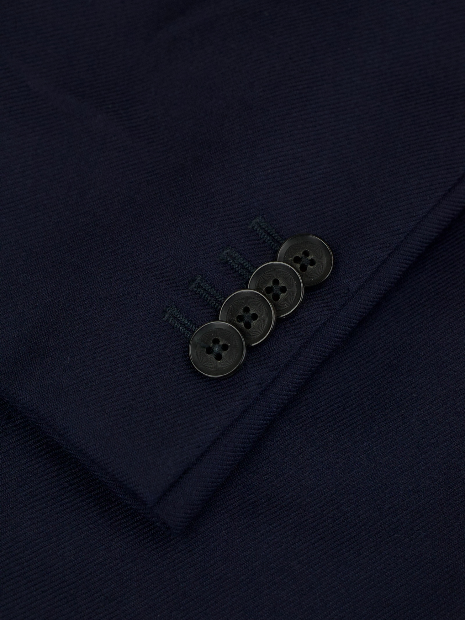 Caruso Navy Pure Cashmere Winter-Essential Twill Jacket