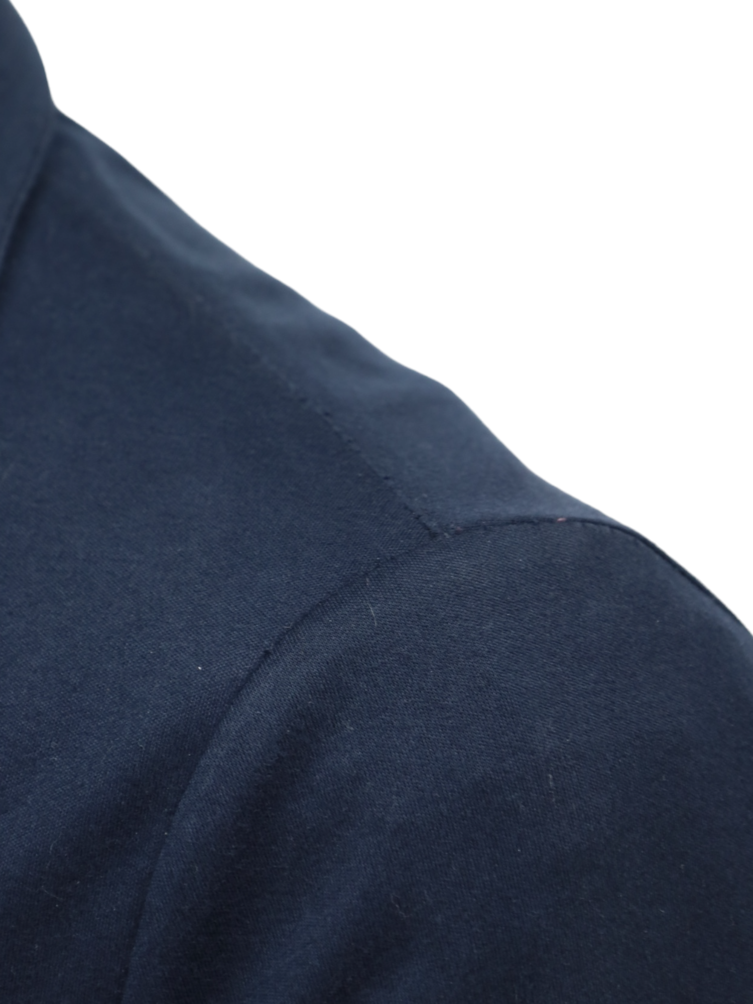 Loro Piana Navy Sweater Horsey Cotton Jacket