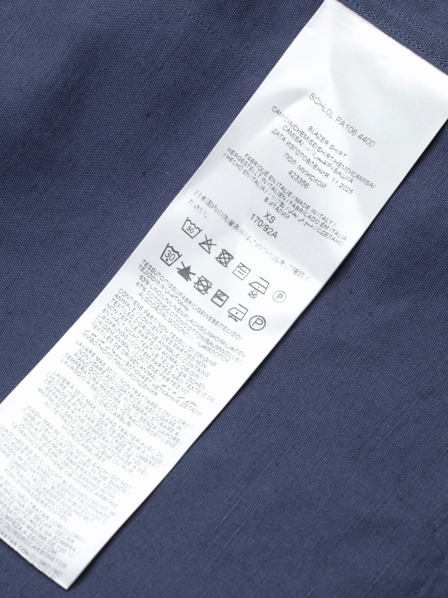 Brioni Lavender Linen & Cotton Camp-Collar Shirt Jacket
