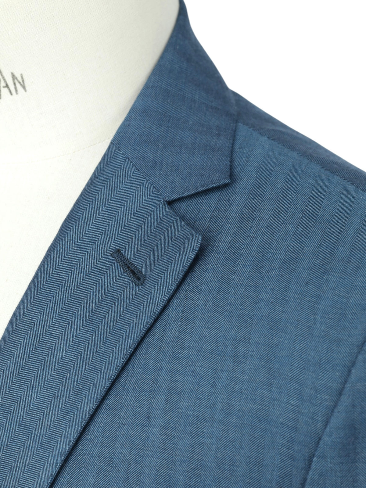 Ermenegildo Zegna Petrol Cashmere & Silk Herringbone "Capri" Jacket