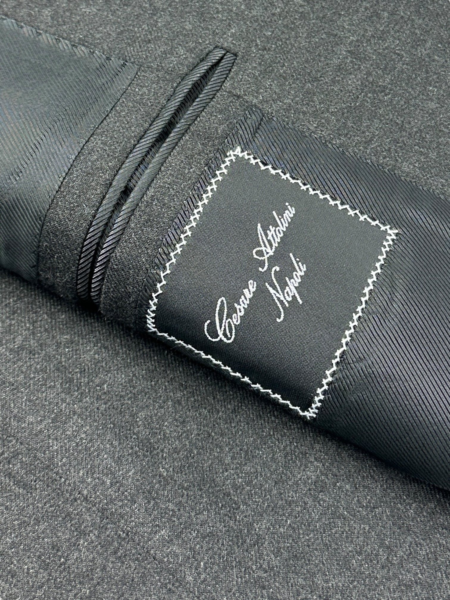 Cesare Attolini Grey Pure Cashmere Suit + Extra Trousers
