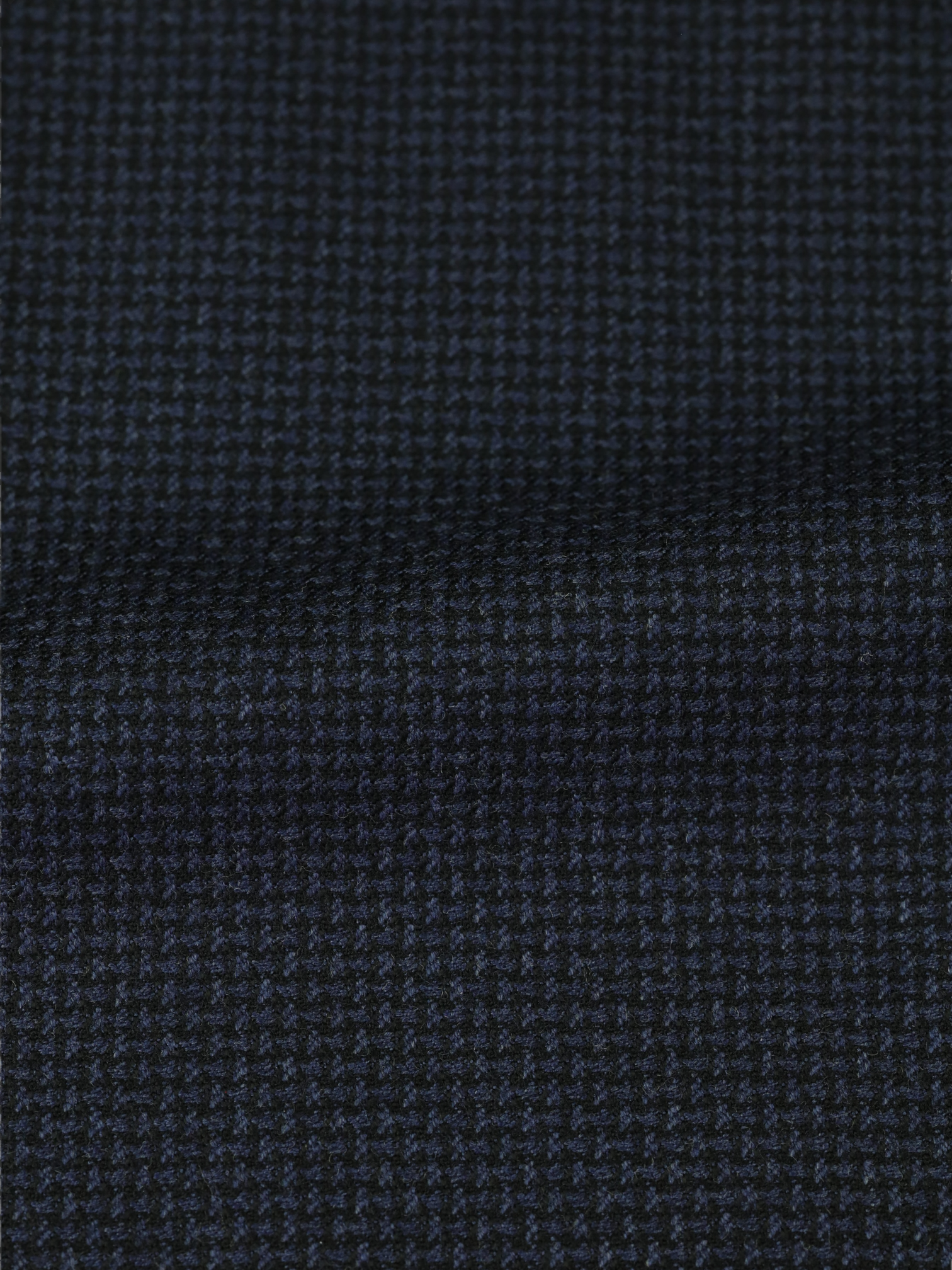 Tom Ford Navy Wool Micro-Pattern Atticus Jacket
