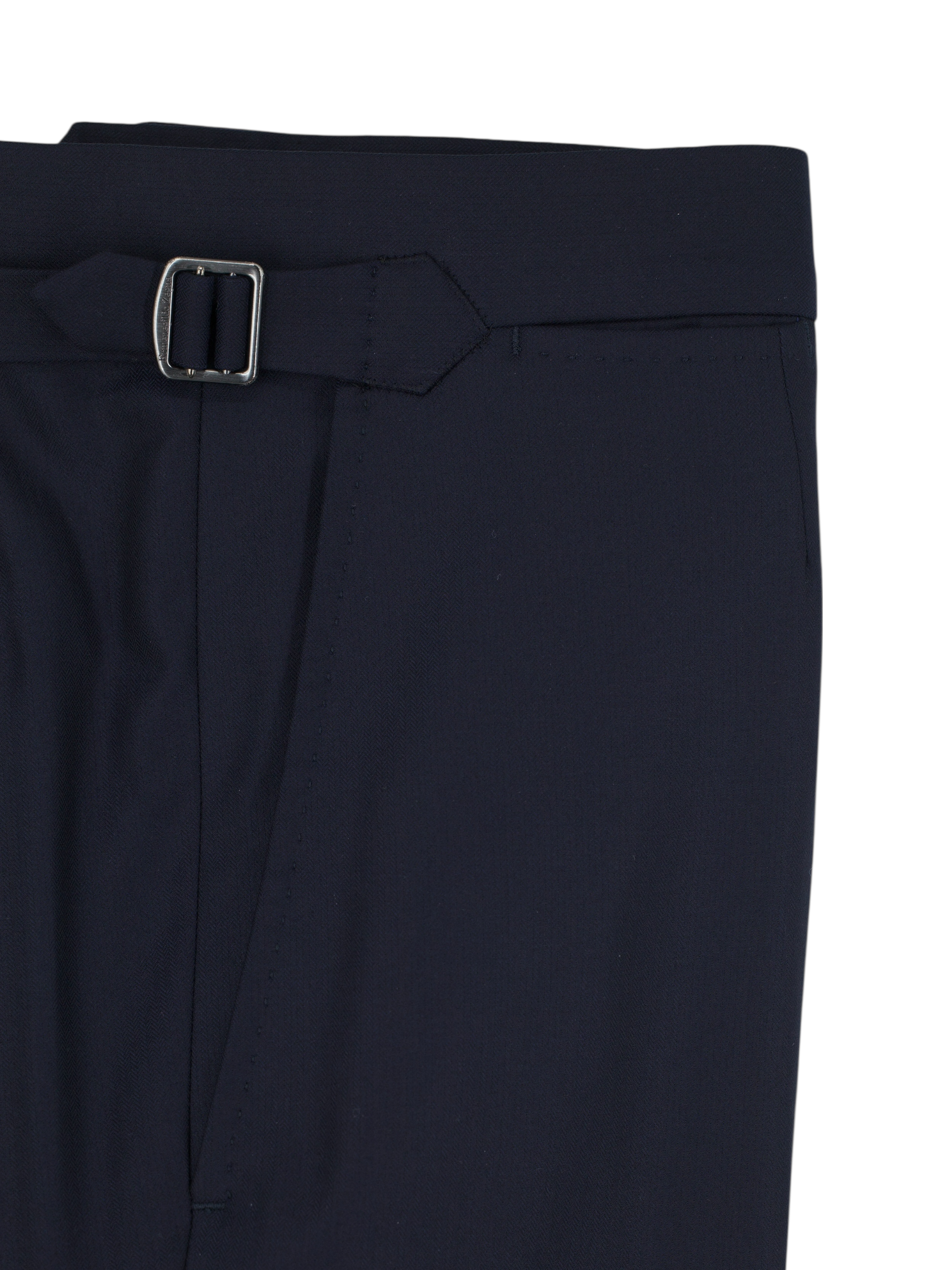 Ermenegildo Zegna Navy 12milmil12 Micro-Herringbone Suit