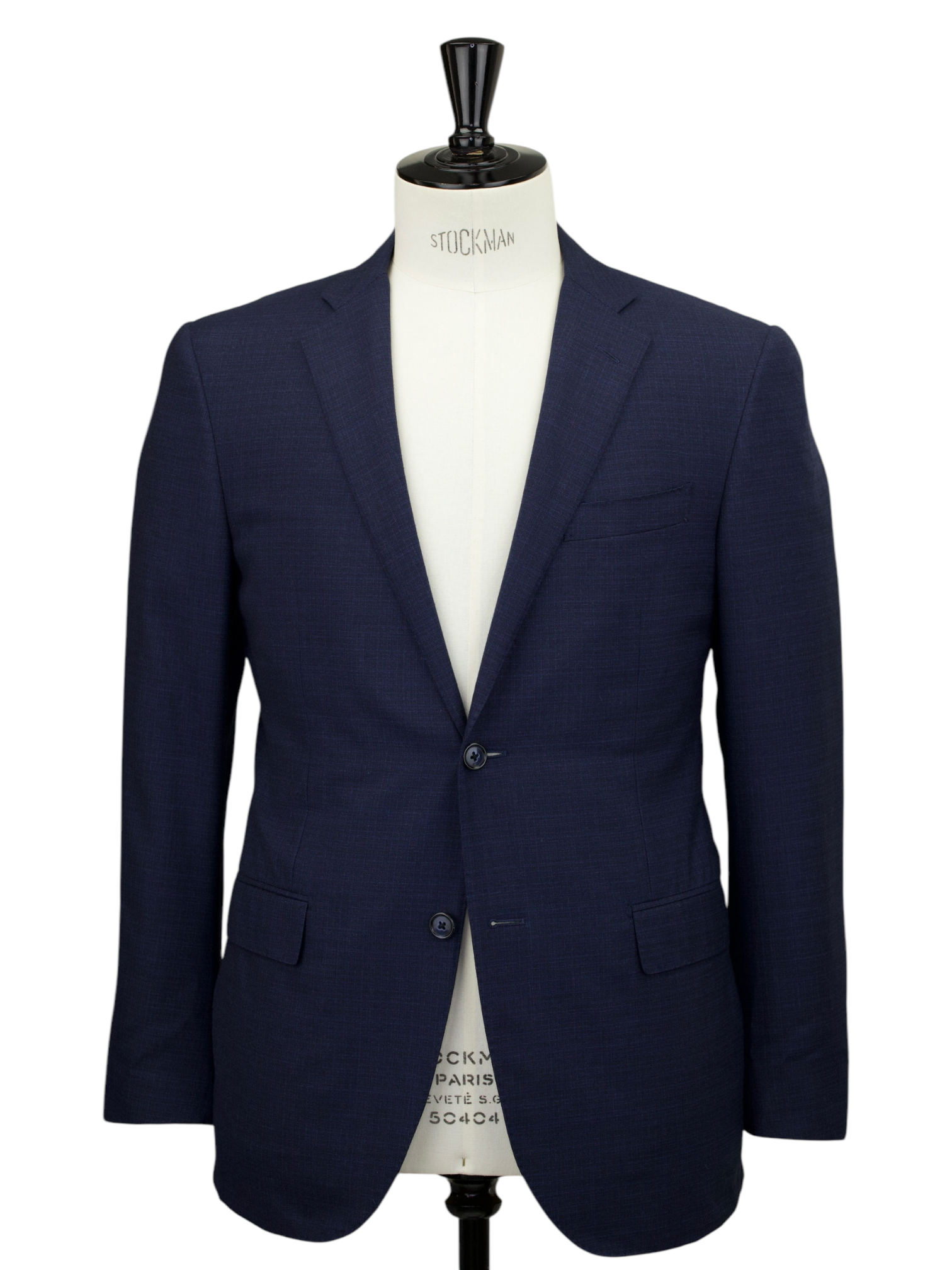 Corneliani Dark Blue Fine-Wool "Flawless" Micro-Check Suit