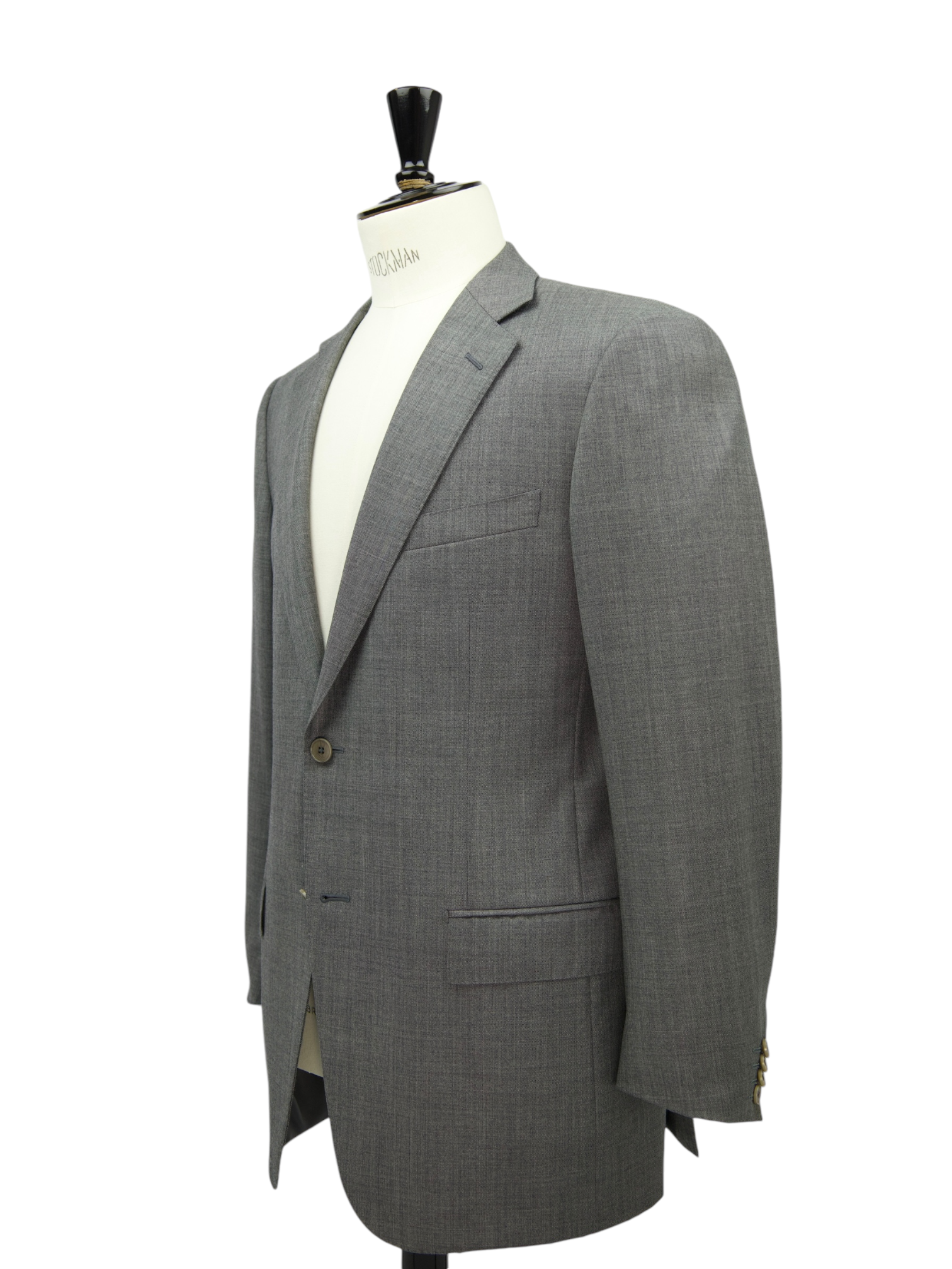 Ermenegildo Zegna Grey Sharkskin Suit