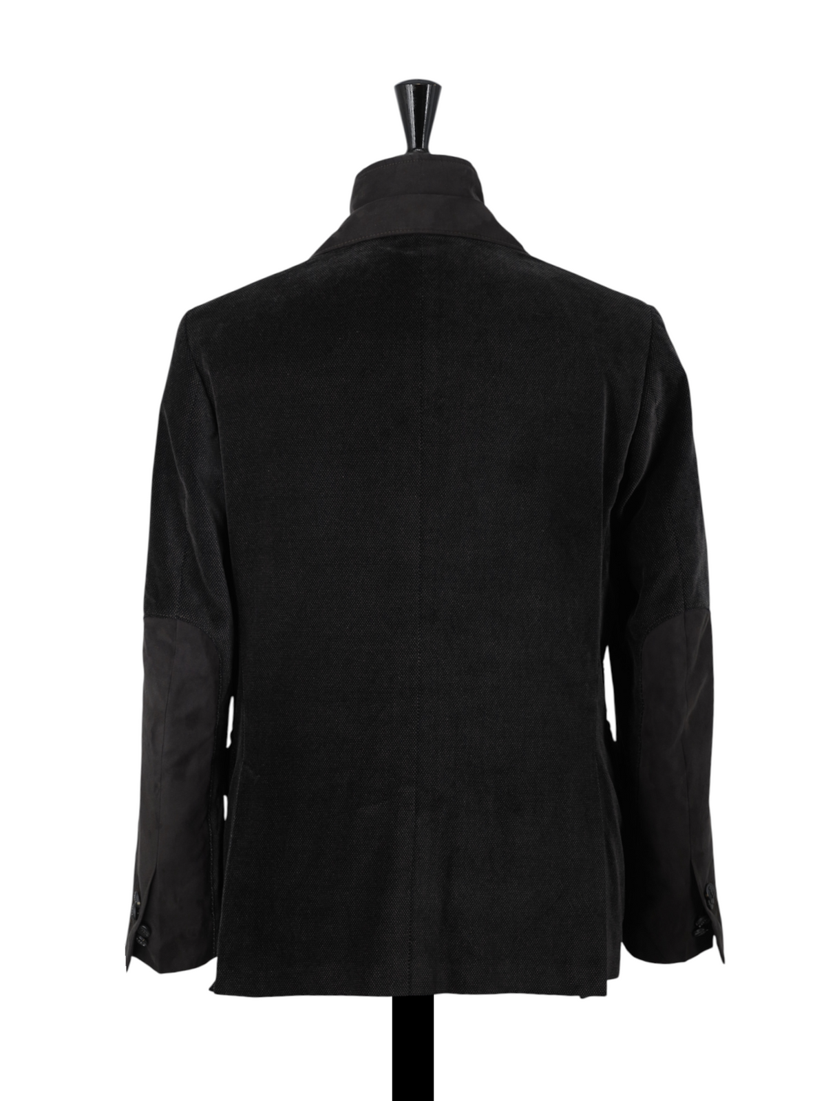 Corneliani Dark Taupe Cotton-Stretch Moleskin Pinpoint Vespa Jacket
