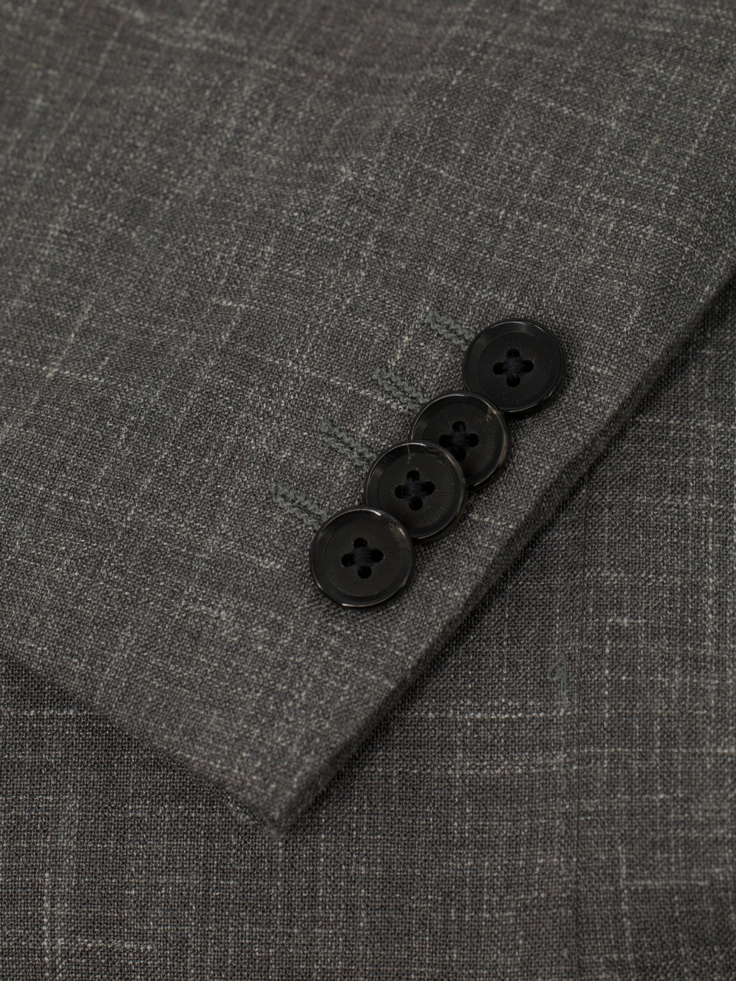 Caruso Taupe Wool, Silk & Linen "Summertime" Melange Aida Jacket