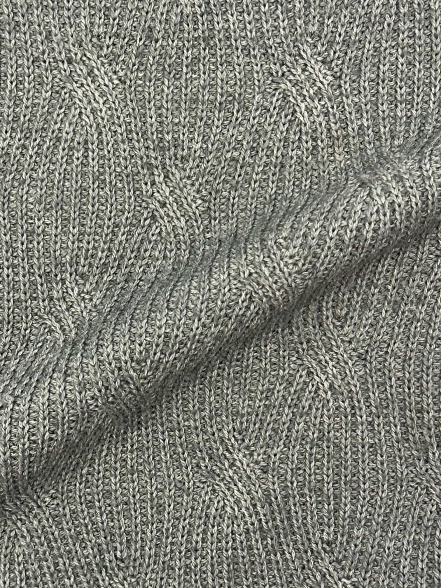 Corneliani Green Cable Turtleneck