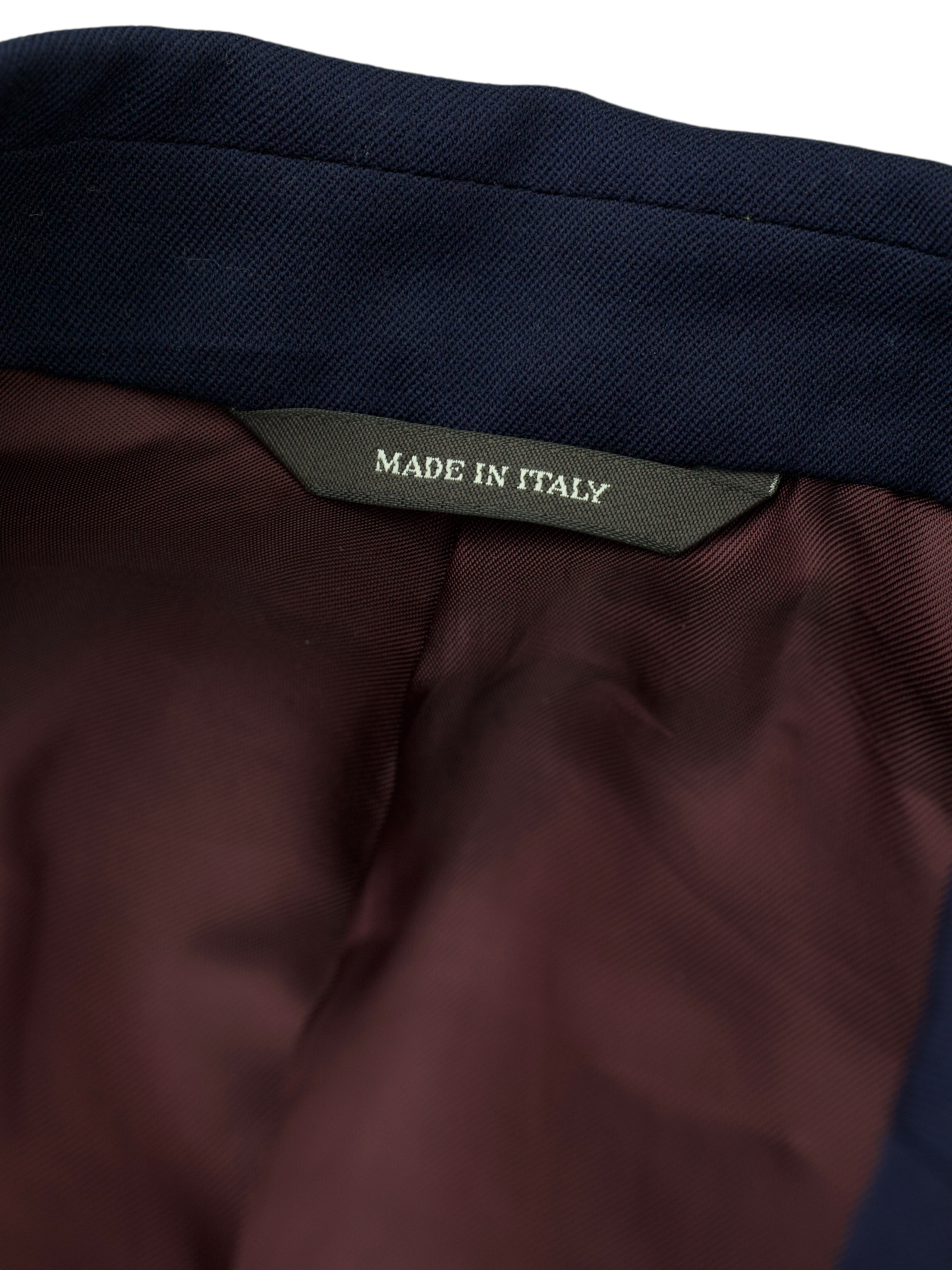 Loro Piana Marine Blue Wool & Stretch Unconstructed Suit