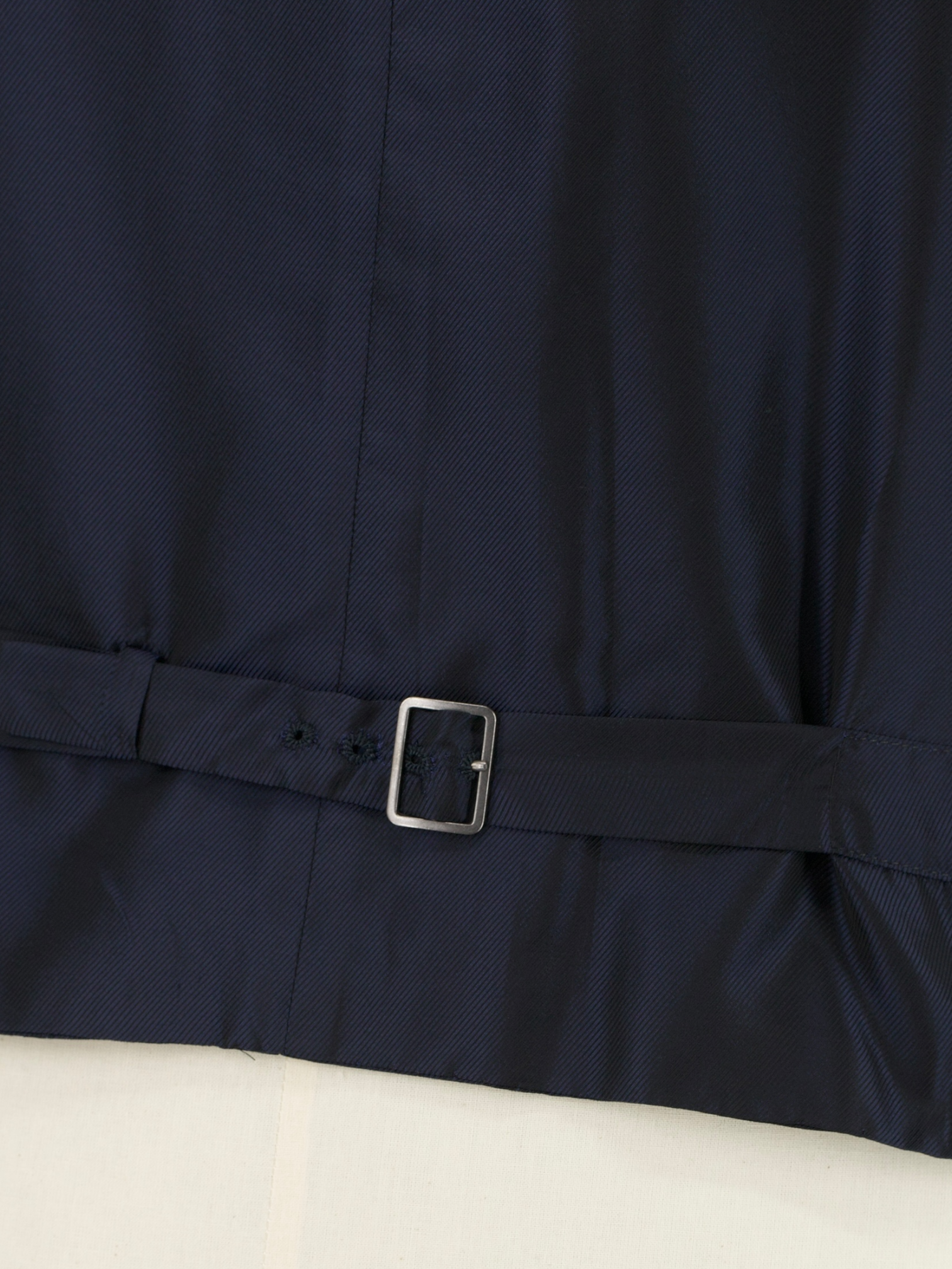 Cesare Attolini Dark Blue Cotton Velvet Smoking Jacket + Waistcoat