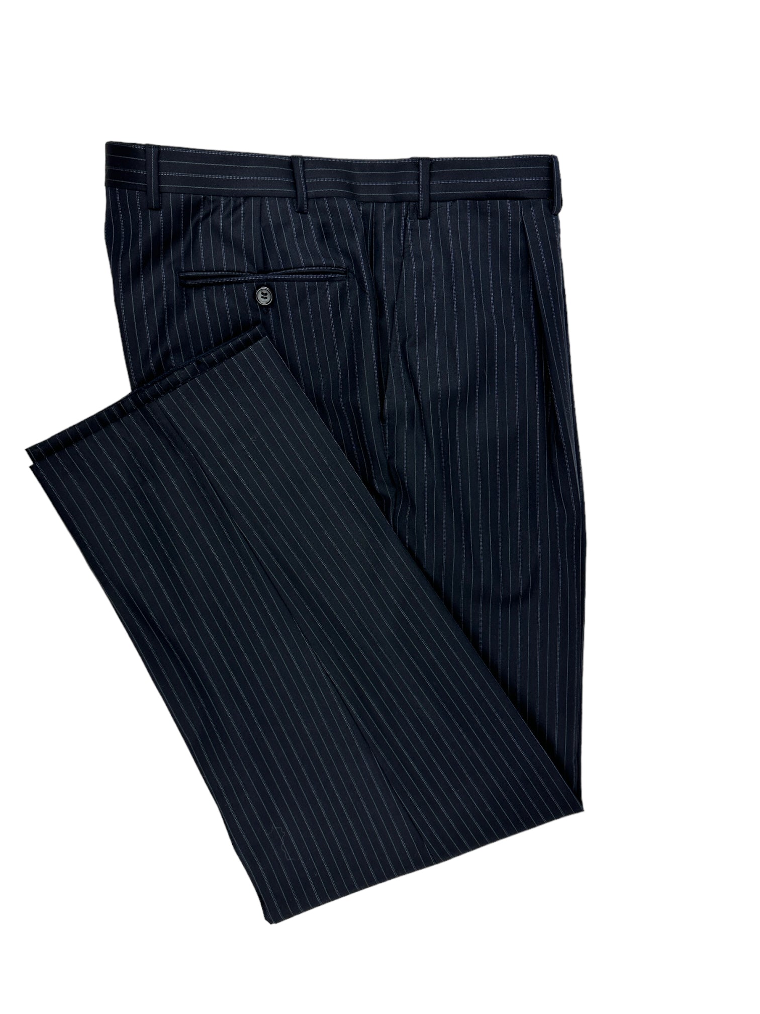 Canali Navy Super 150's Pinstripe Suit