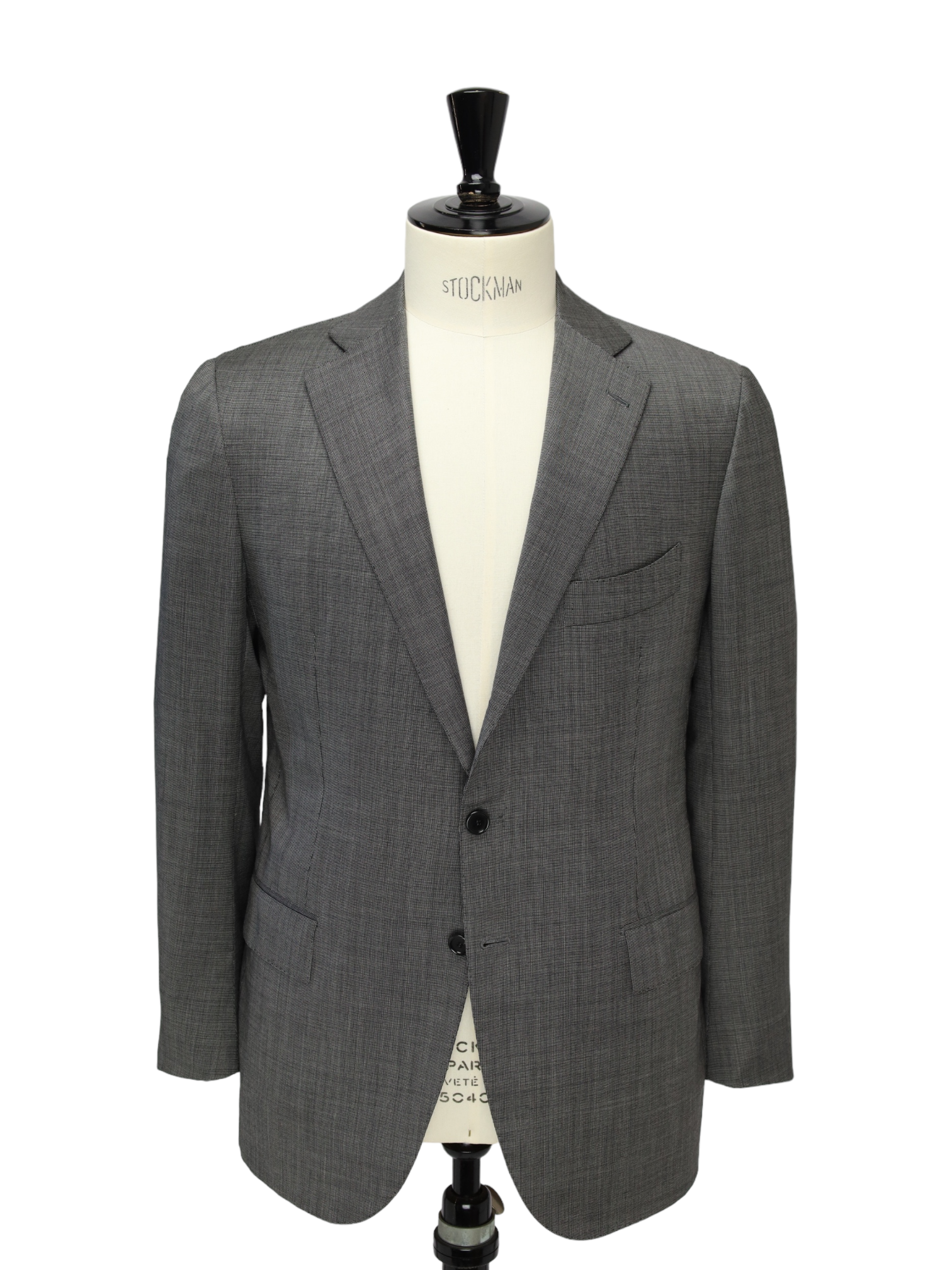 Cesare Attolini Grey Super 150's Birdseye Suit