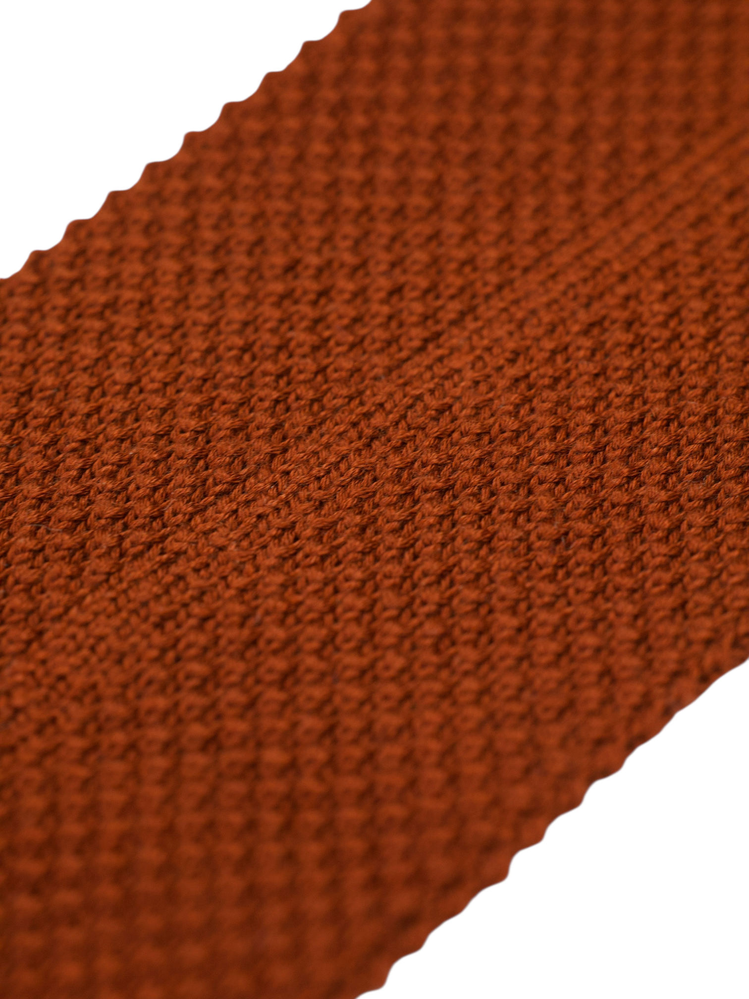 Loro Piana Terracotta Silk-Knitted Tie