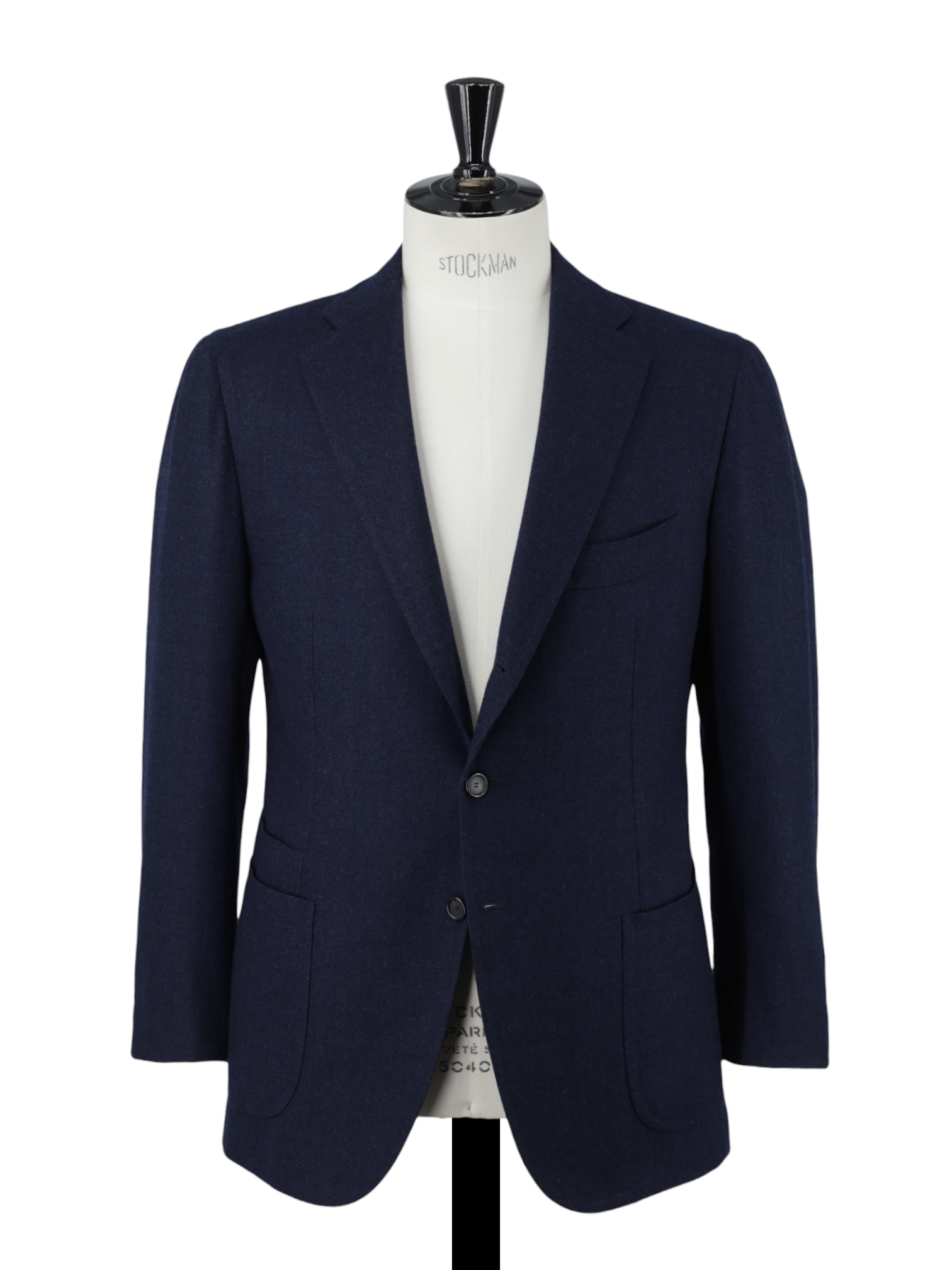 Cesare Attolini Navy Golden-Bale Merino Wool Blazer Jacket