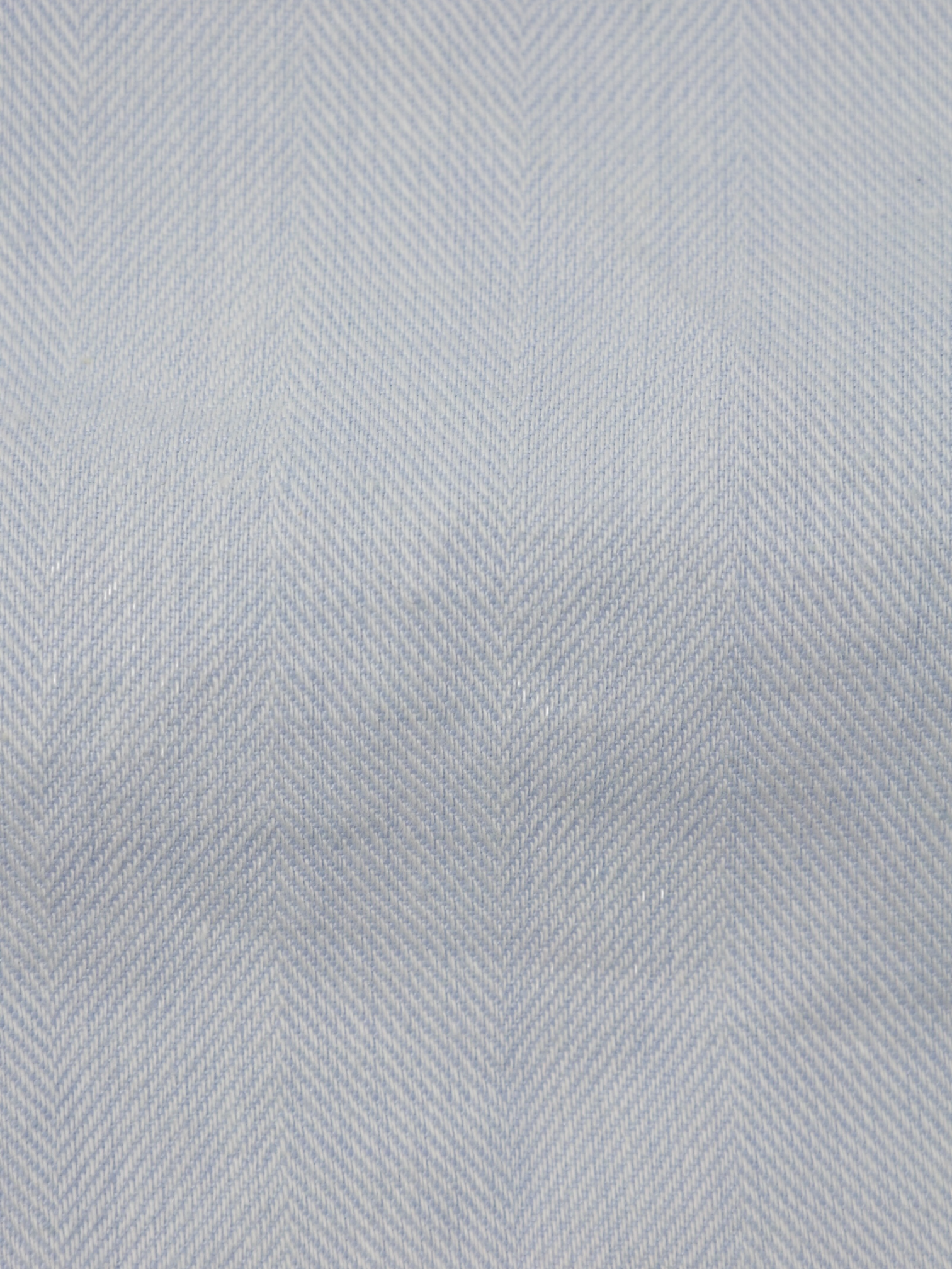 Cesare Attolini Ice Blue Linen & Cotton Herringbone Suit