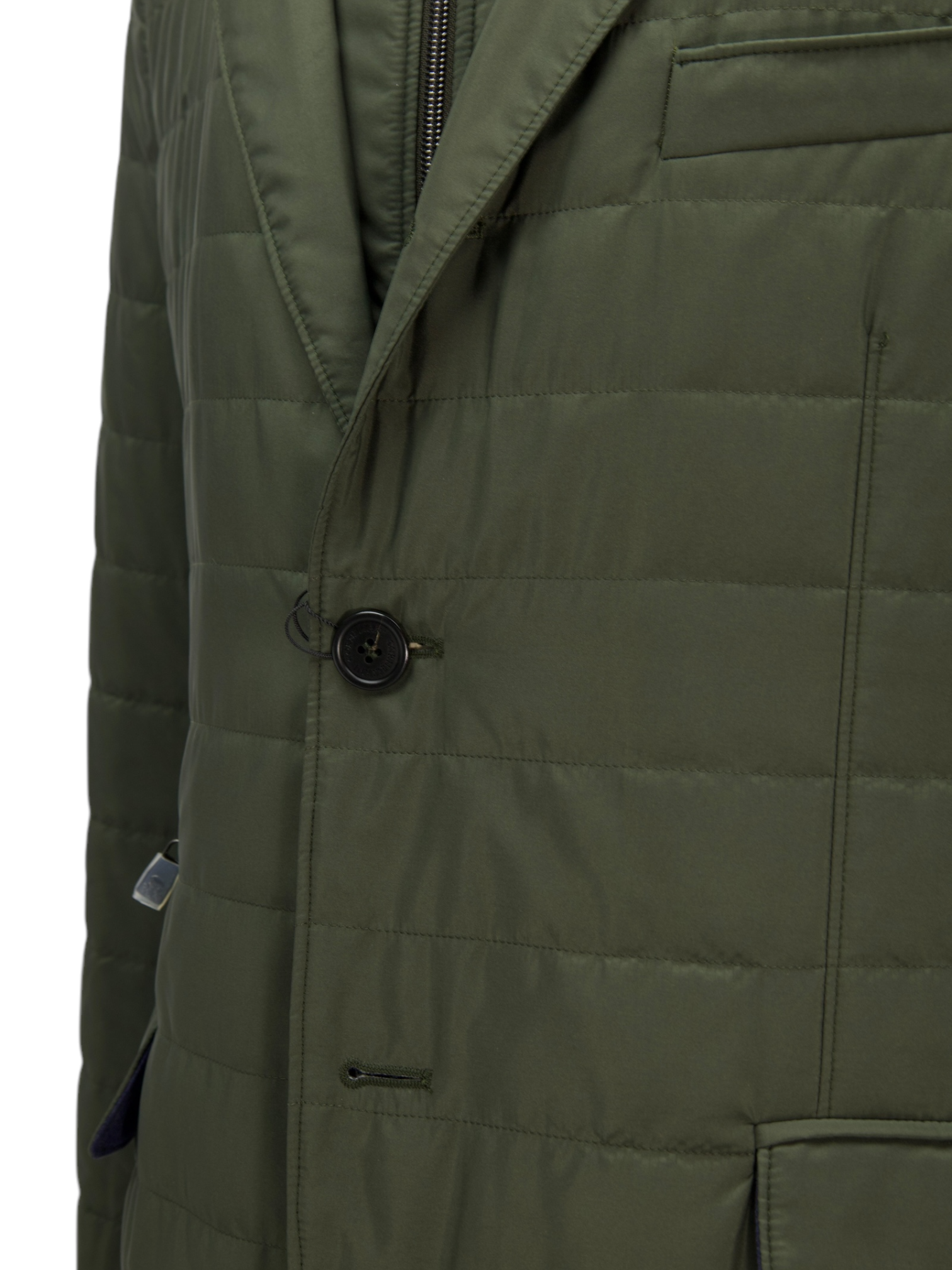 Corneliani Olive Green Water-Repellent "Milestones" Vespa Jacket