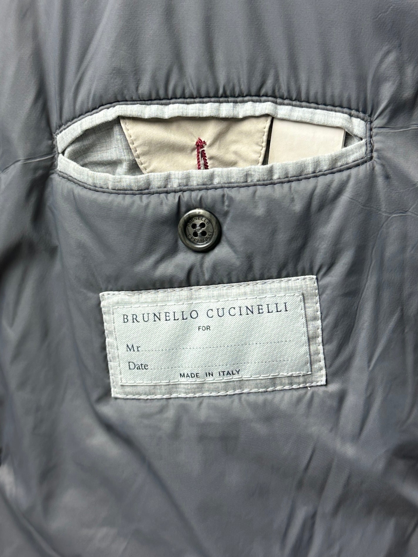 Brunello Cucinelli Beige Padded Parka