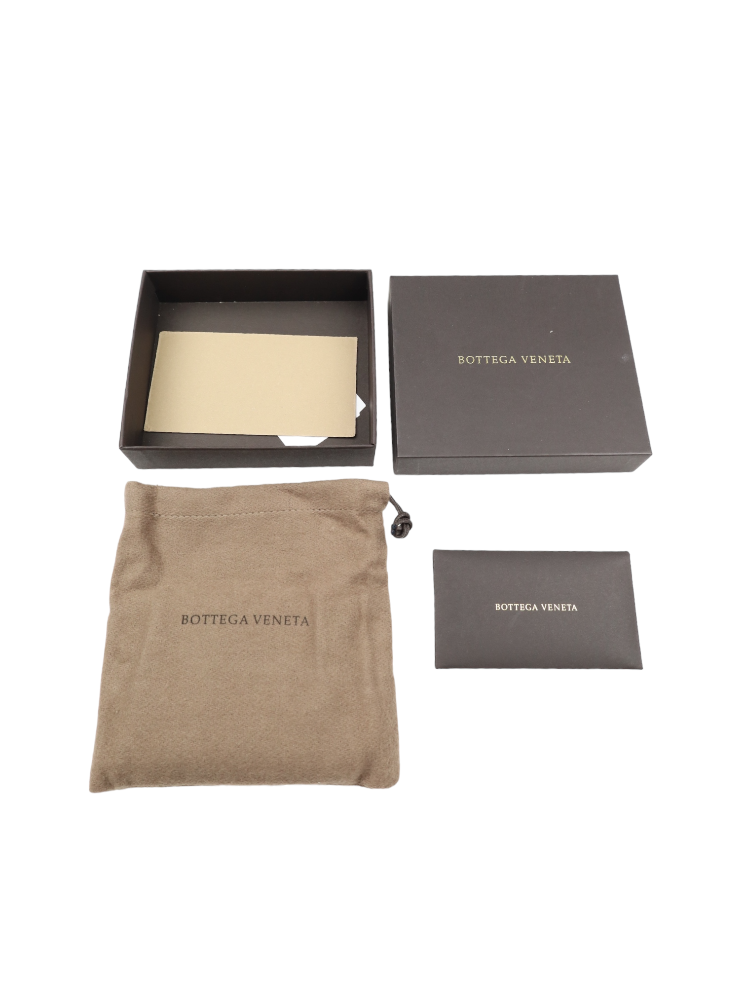 Bottega Veneta Navy Intrecciato Leather Cardholder