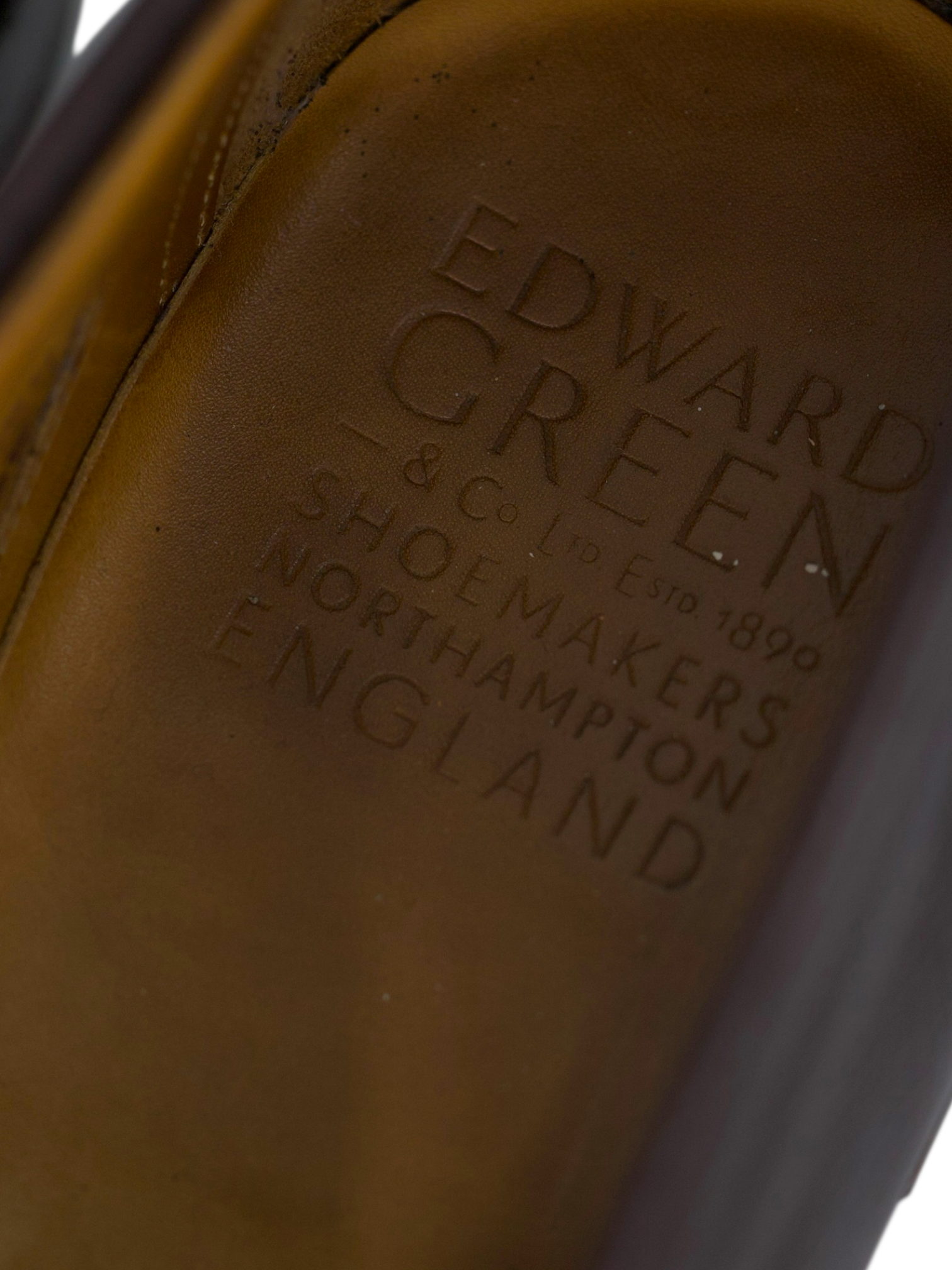 Edward Green Dark Brown Utah Leather Piccadilly Penny Loafer
