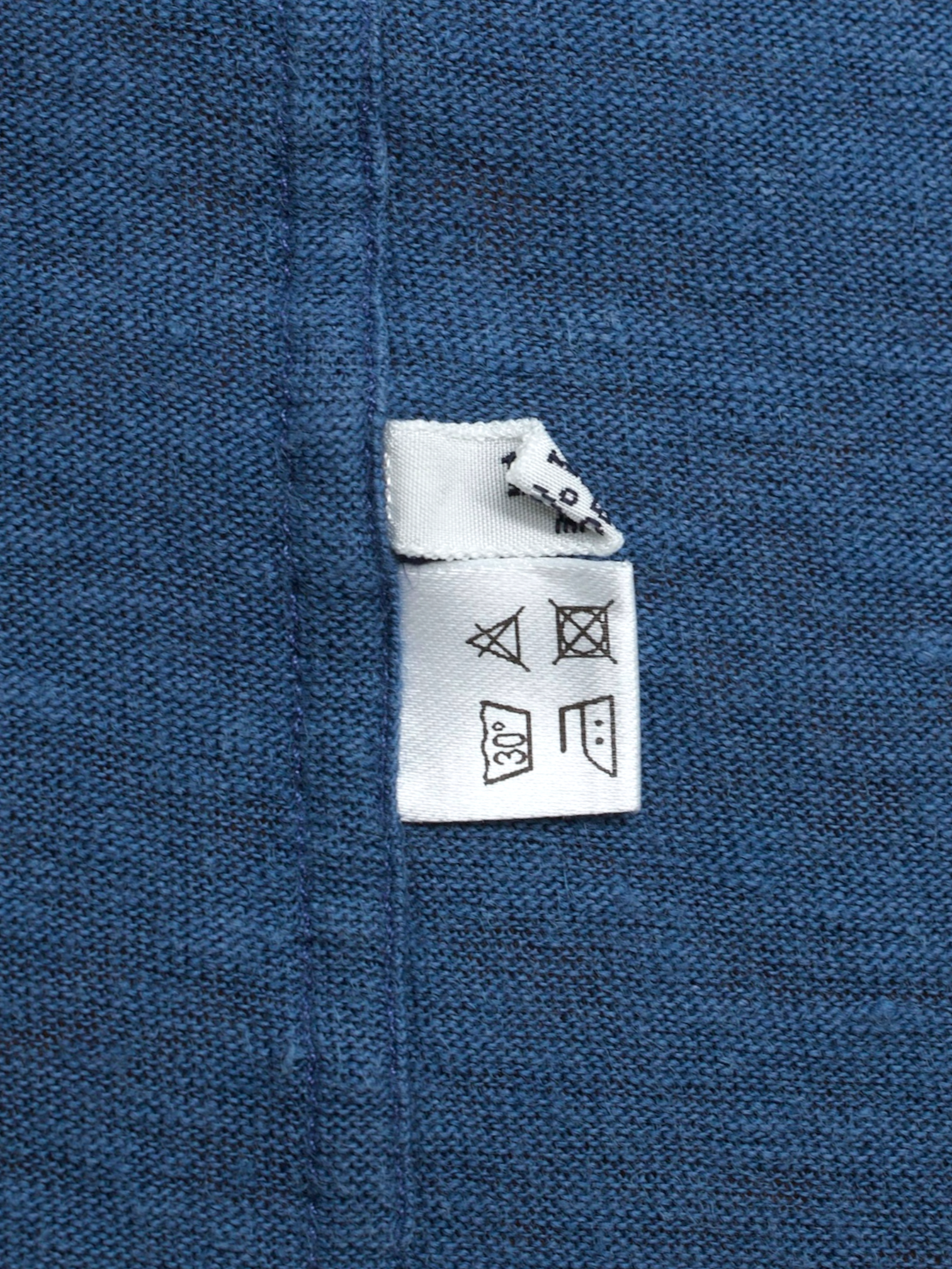 Fray Steel Blue Aloe-Vera Linen Short-Sleeve Shirt
