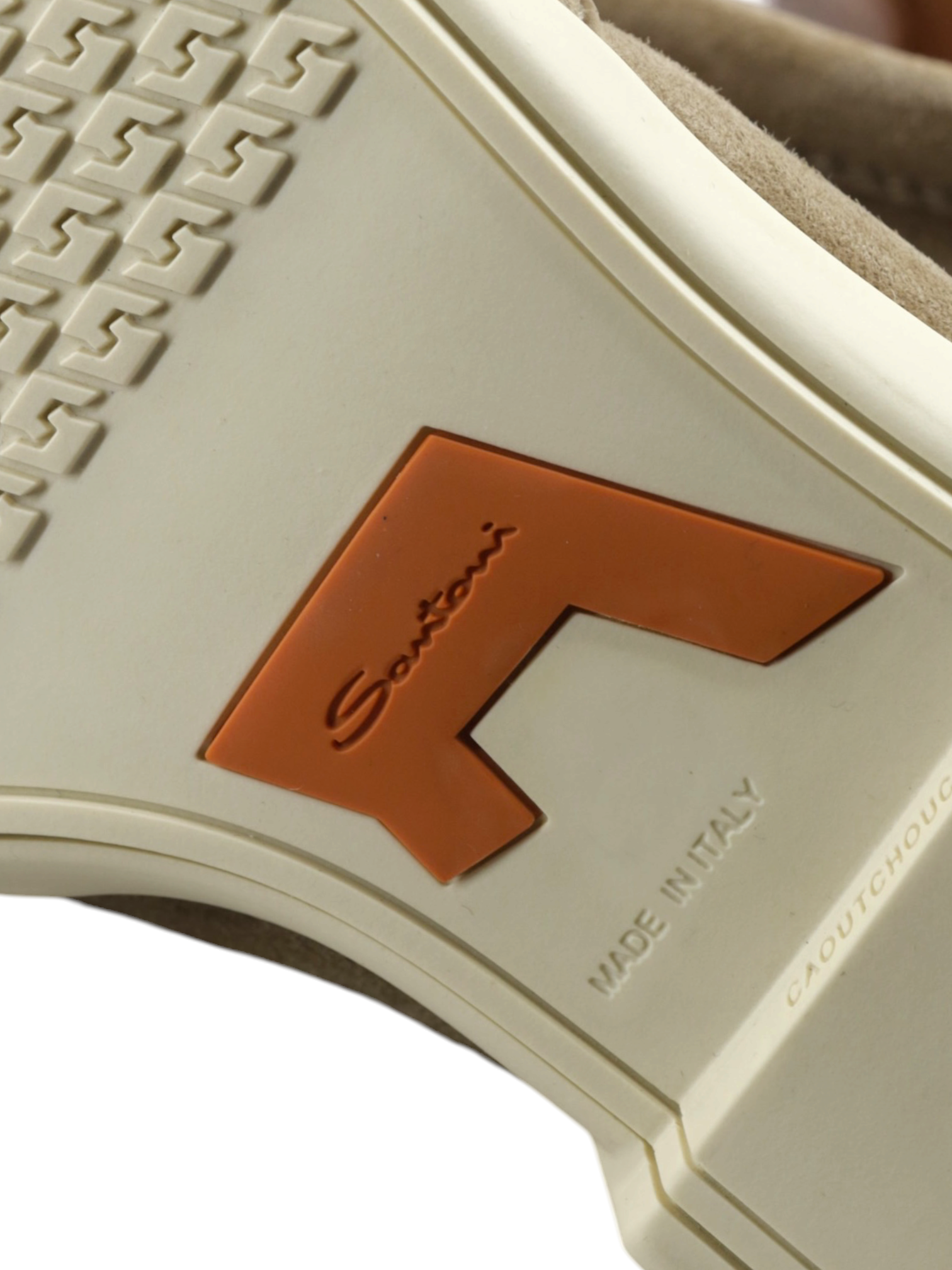 Santoni Taupe Suede Malibu Loafer