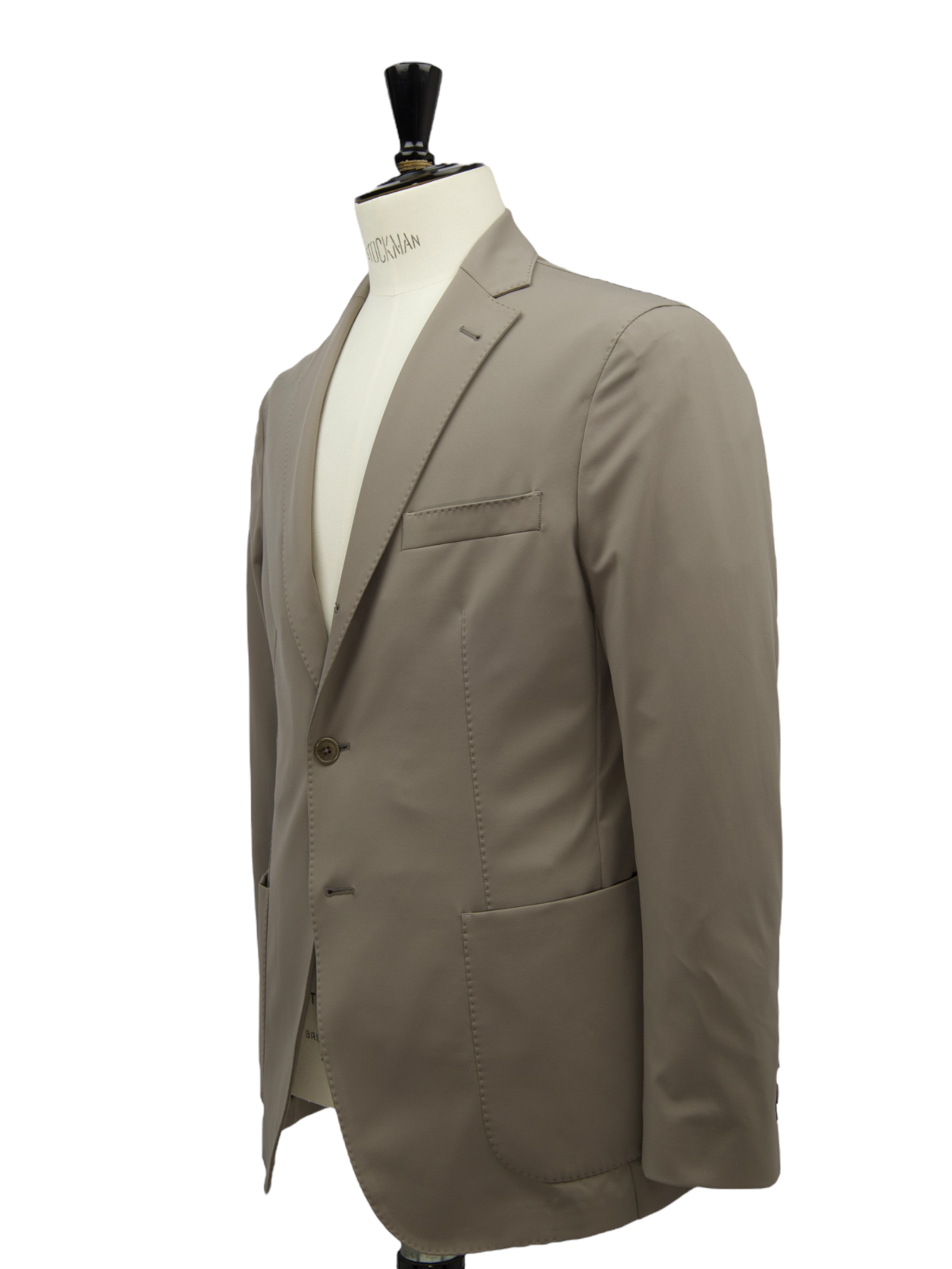 Doriani Cashmere Stone Beige Polyamide & Elastane Stretch Jacket