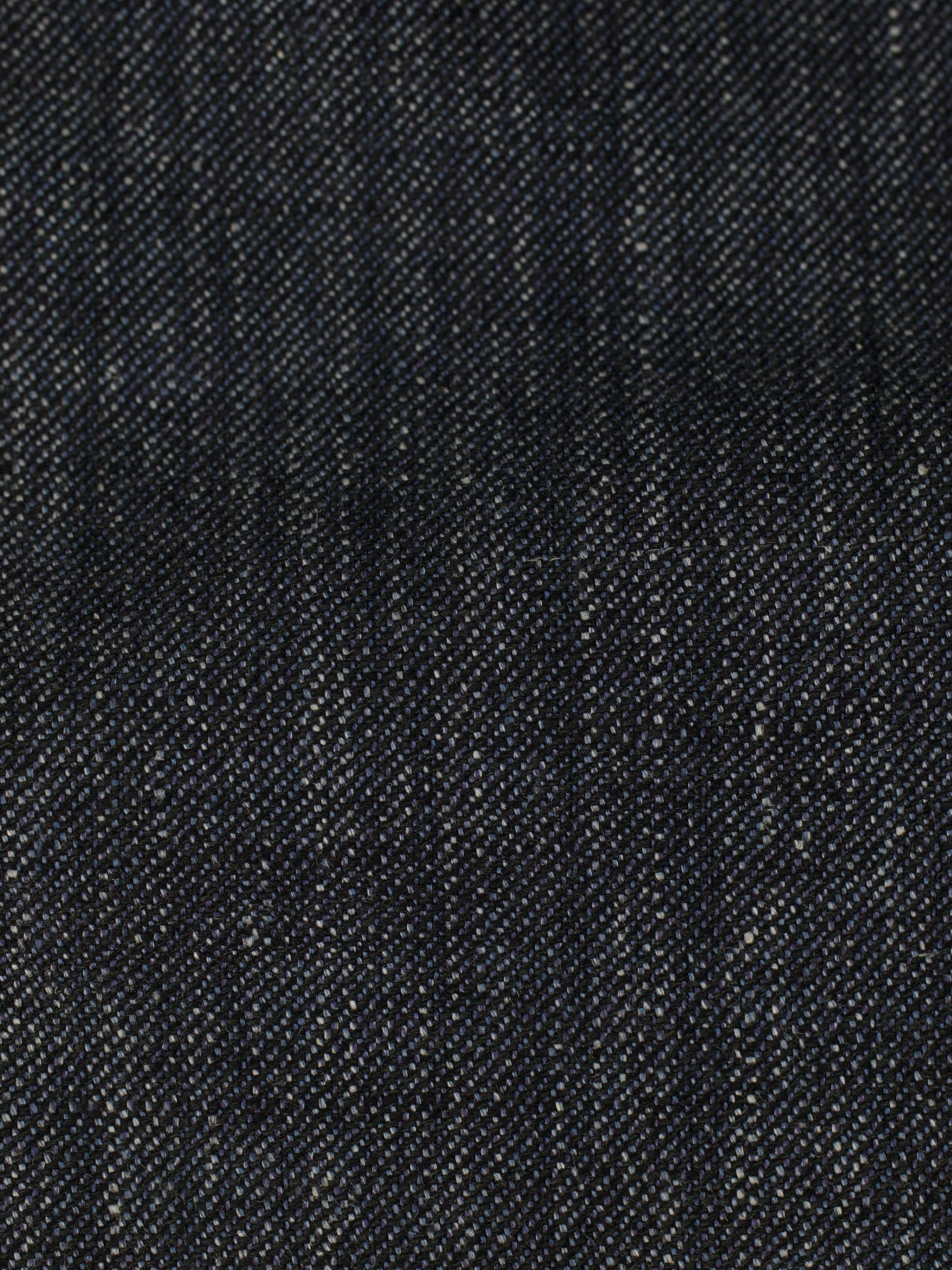 Corneliani Steel Blue Silk, Linen & Wool Twill Jacket