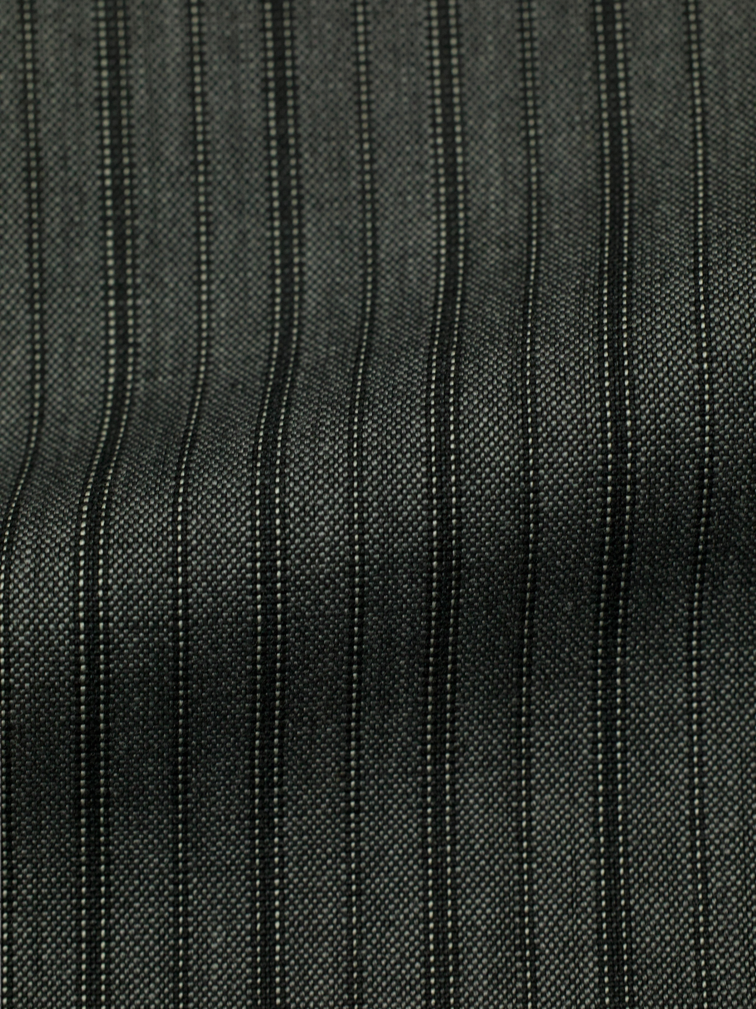 Canali Black & Grey Fine-Wool Traditional Micro-Herringbone Morning Suit