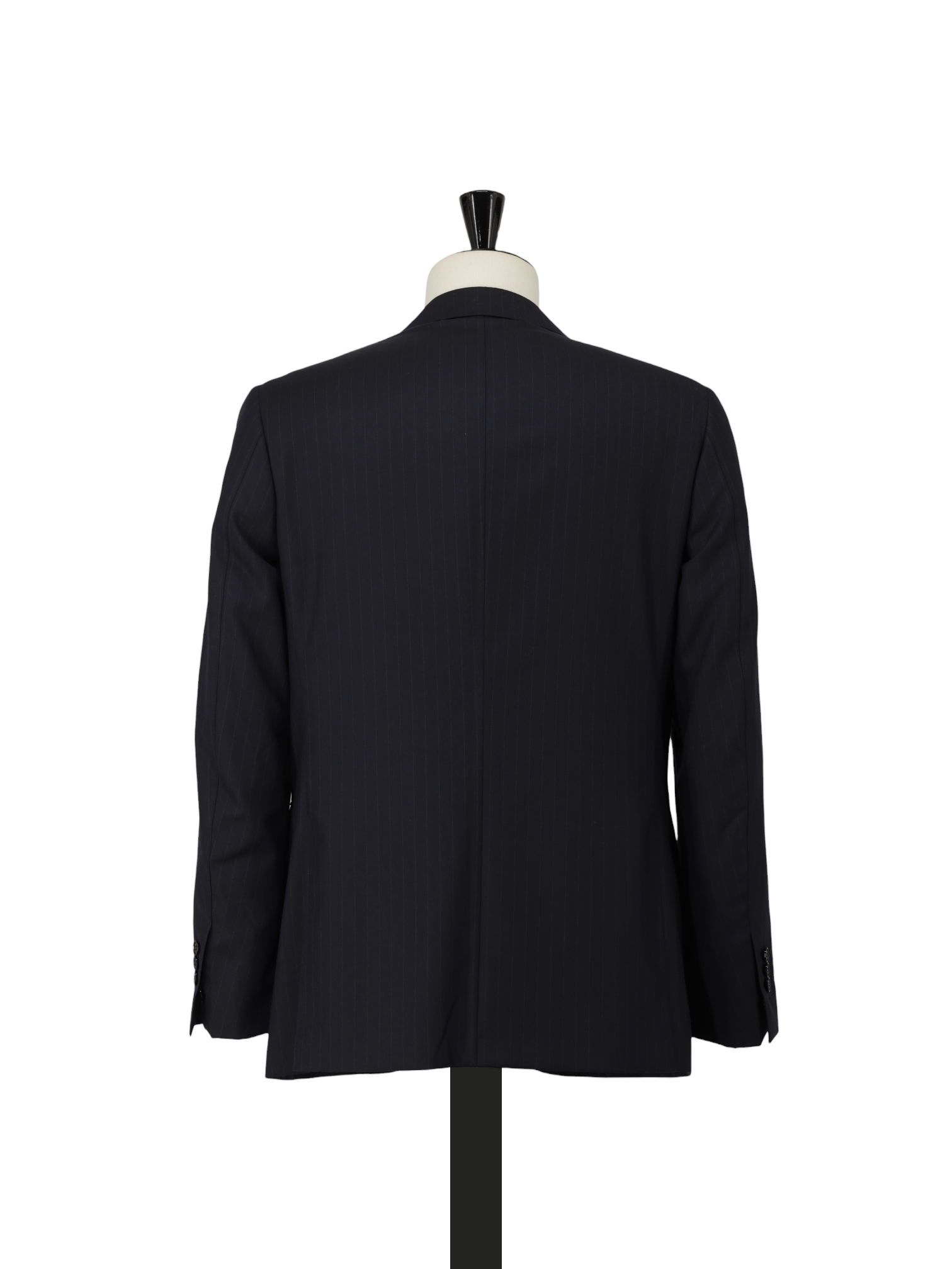 Canali Navy Super 180's Pinstripe Boardroom Suit