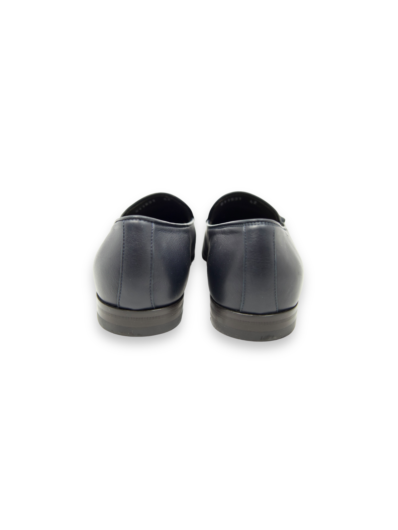 Canali Navy Calfskin & Velvet Tassel Loafer