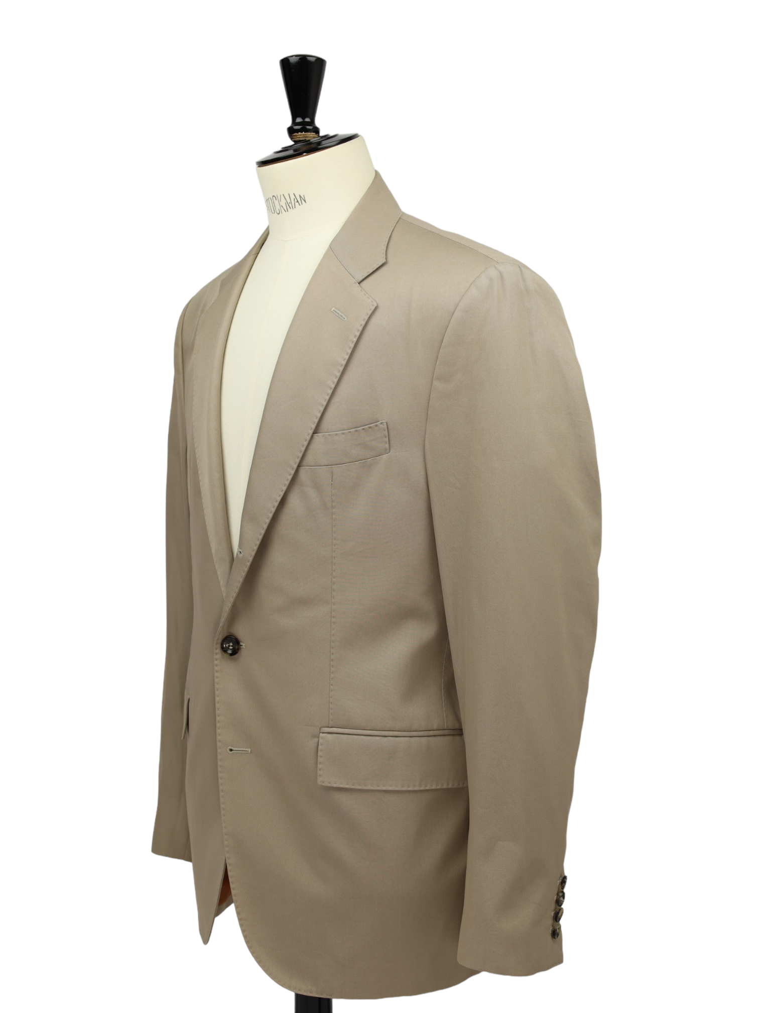 Loro Piana Beige Cotton Twill Sartorial Jacket