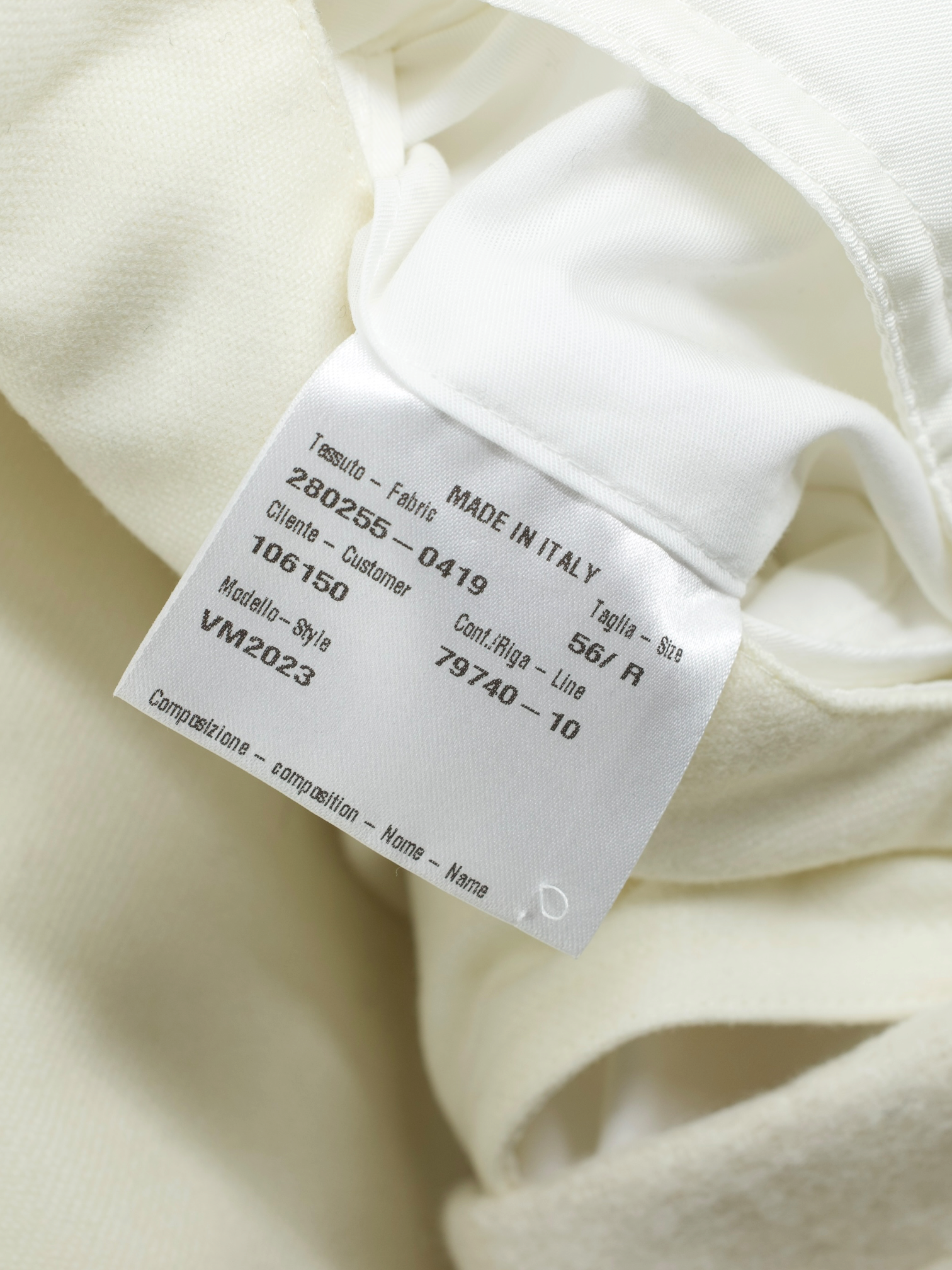 Caruso Offwhite Baby Alpaca, Wool & Stretch Overshirt Coat