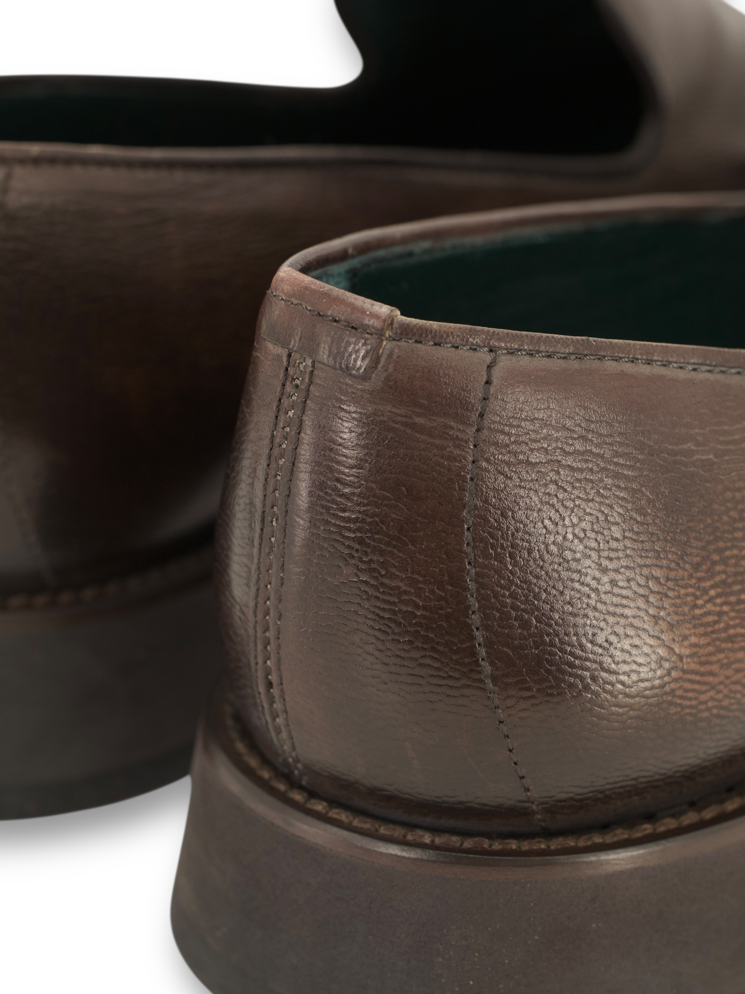 Brioni Dark Brown Calfleather "Lukas" Tassel Loafers