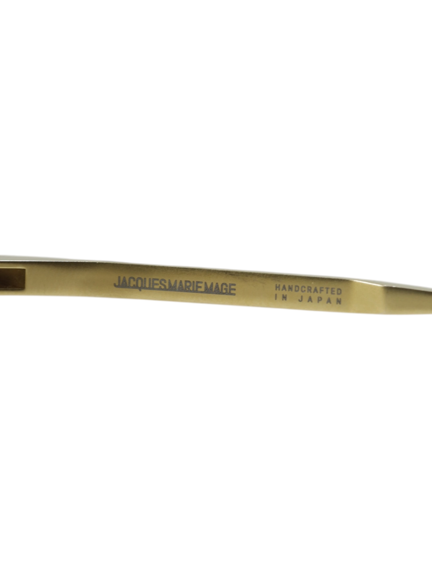 Jacques Marie Mage Lockheed Geneva Gold Titanium Limited-Edition Titanium Sunglasses
