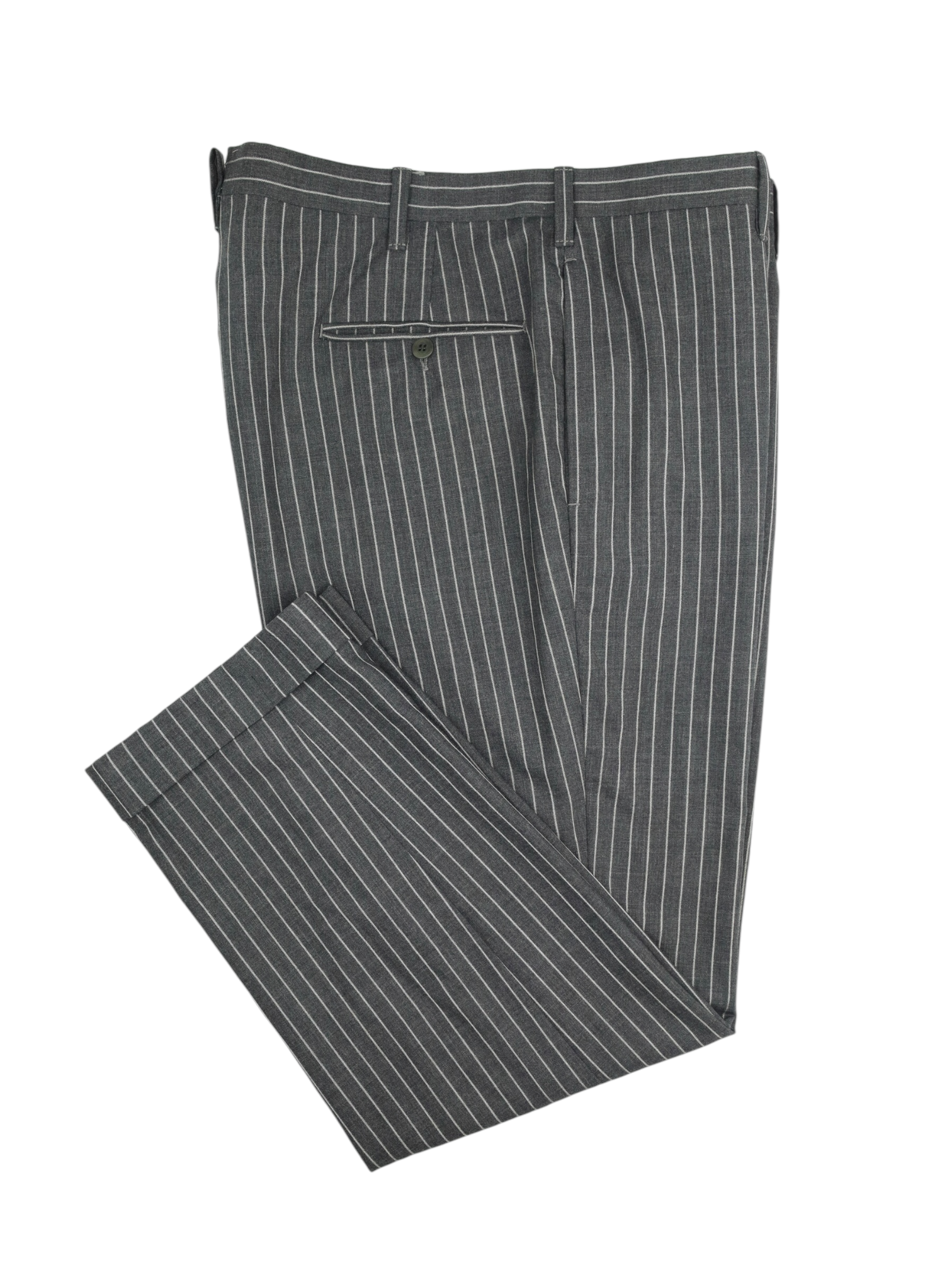 Cesare Attolini Grey Pinstripe Suit