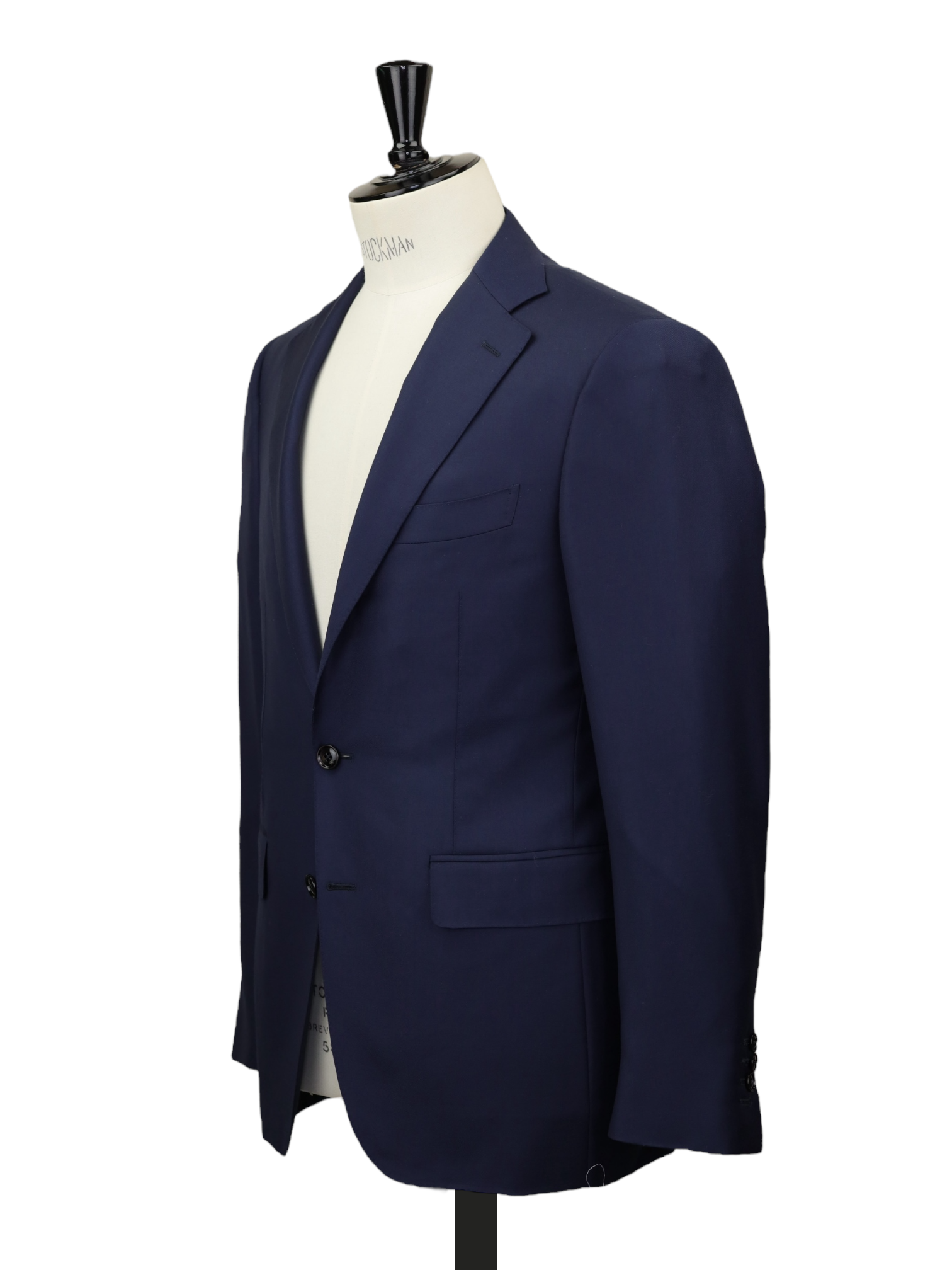 Canali Navy Wool Timeless Twill Suit + Extra Trousers