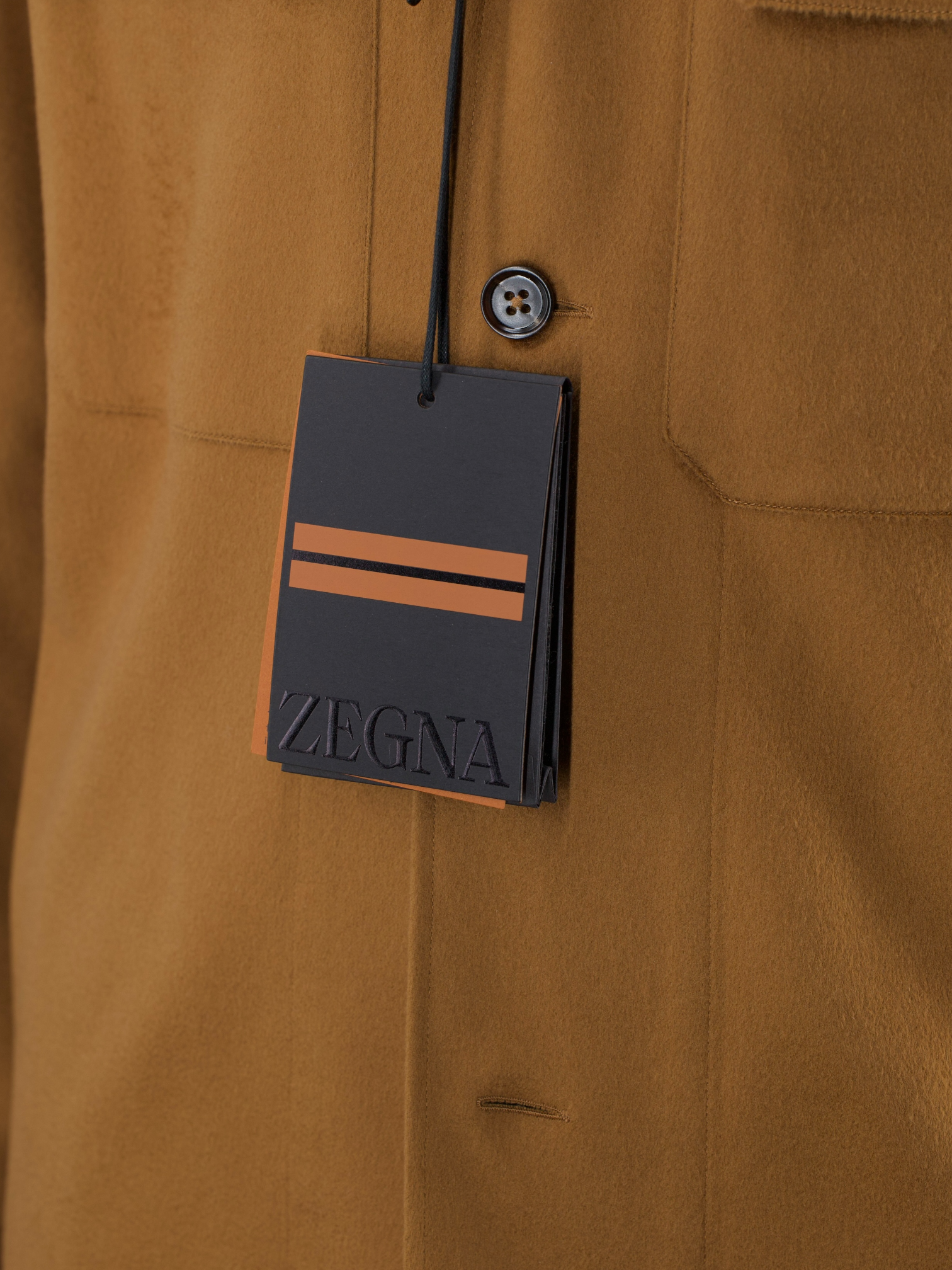 Ermenegildo Zegna Dark Foliage Oasi Cashmere Alba Overshirt