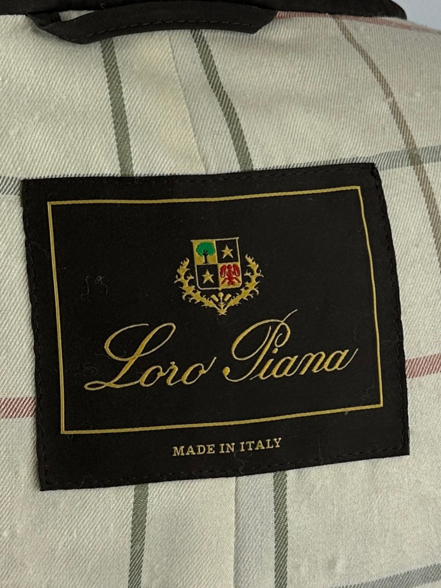 Loro Piana Dark Brown Car Coat