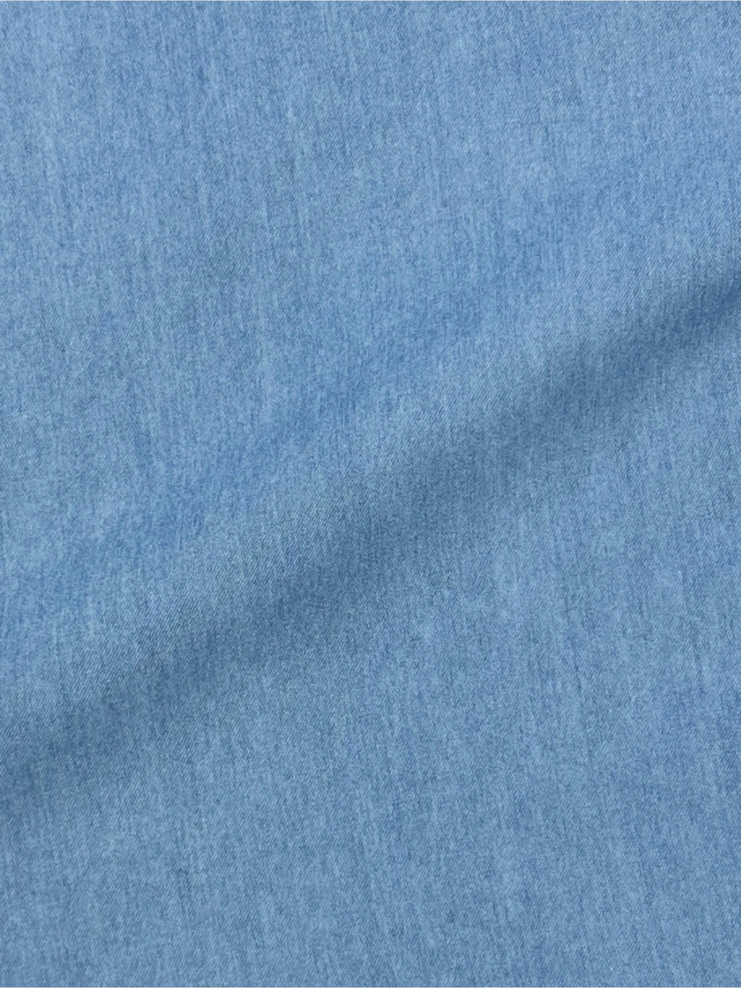 Fray Light Blue Denim Shirt