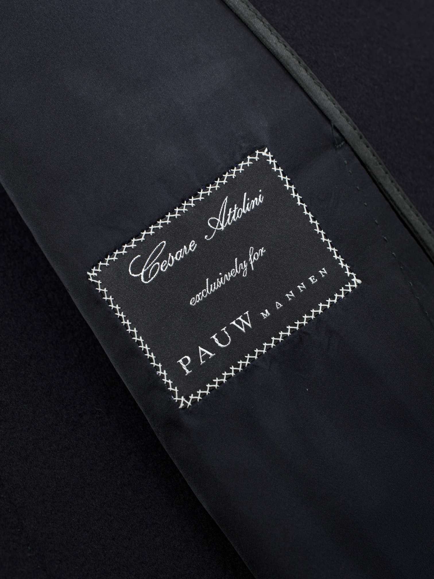 Cesare Attolini Navy Pure Cashmere Timeless Neapolitan Overcoat