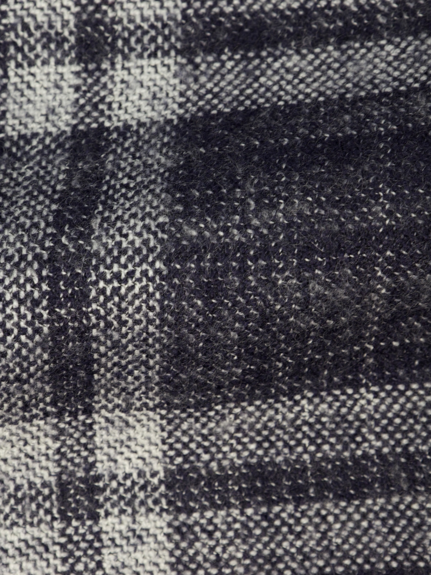 Kiton Indigo Blue Cashmere & Silk Tartan Check Jacket