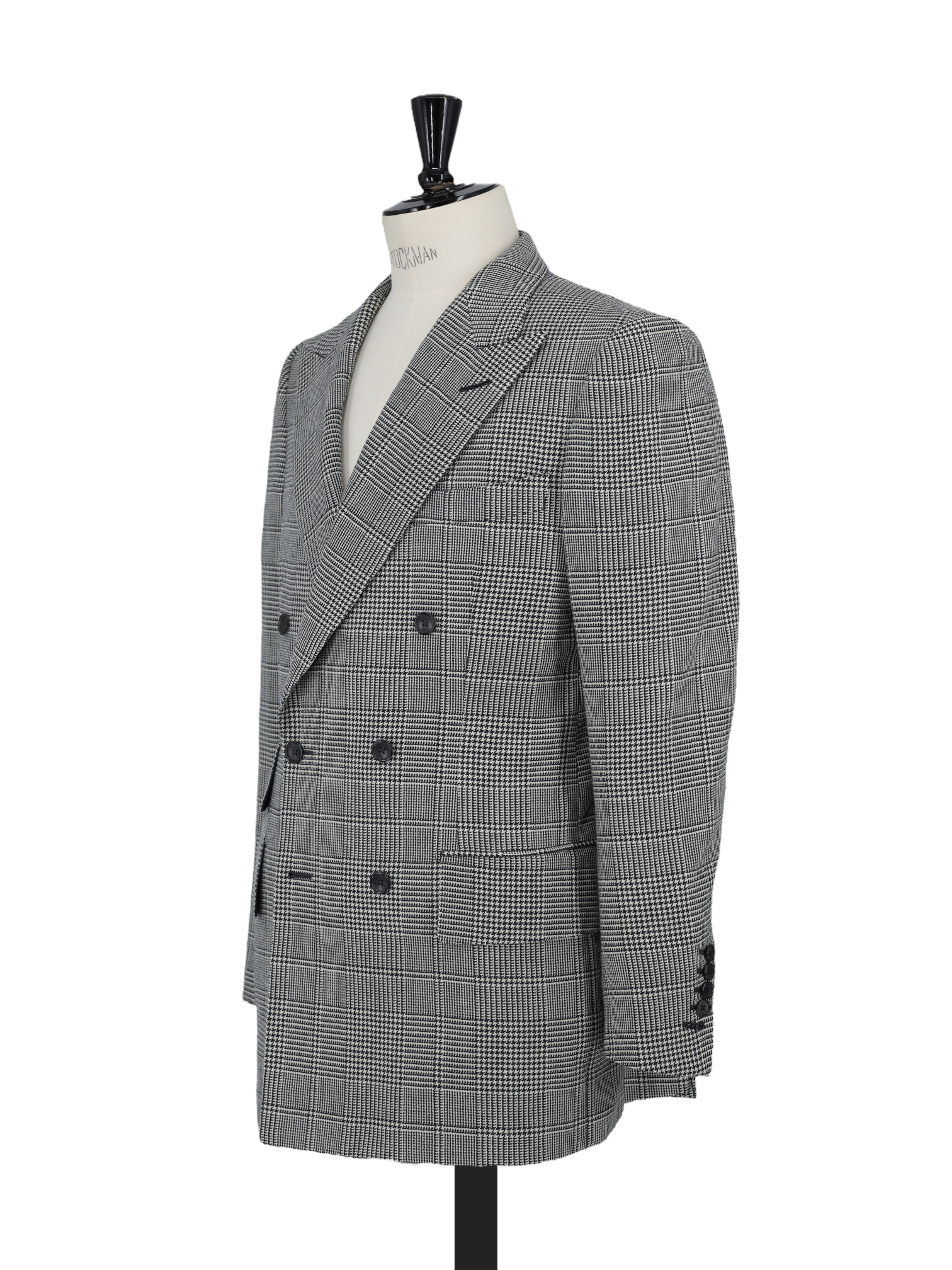 Tom Ford Grey Double Breasted Tweed-Wool Prince of Wales O'Connor Suit
