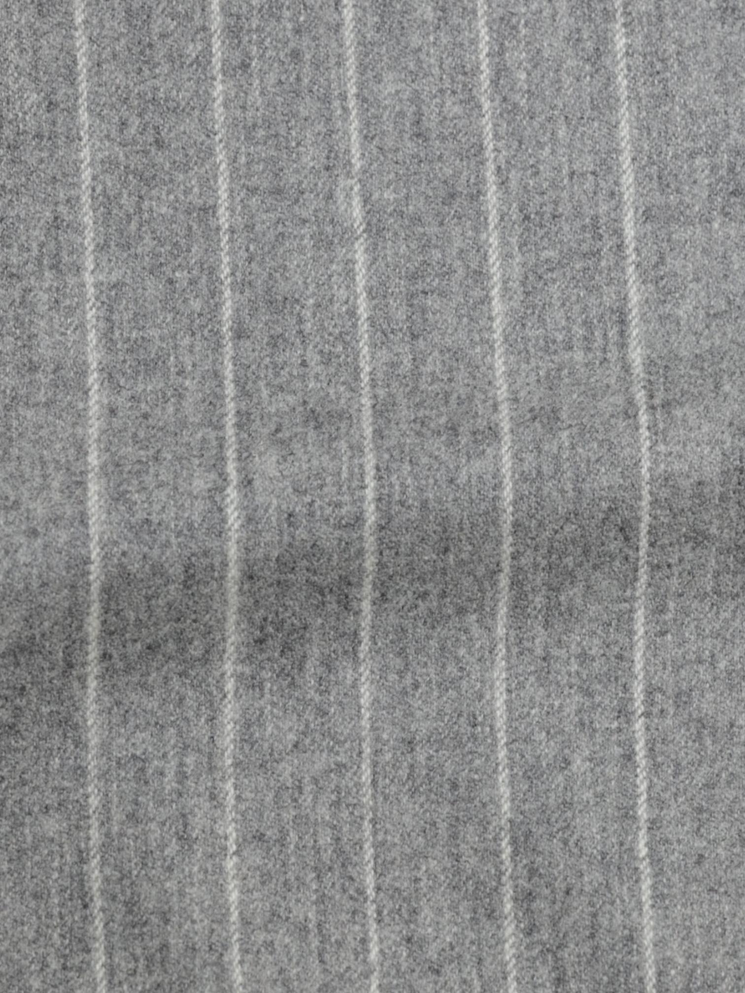 Brunello Cucinelli Grey Wool & Cashmere Elbow-Patch Pinstripe Jacket